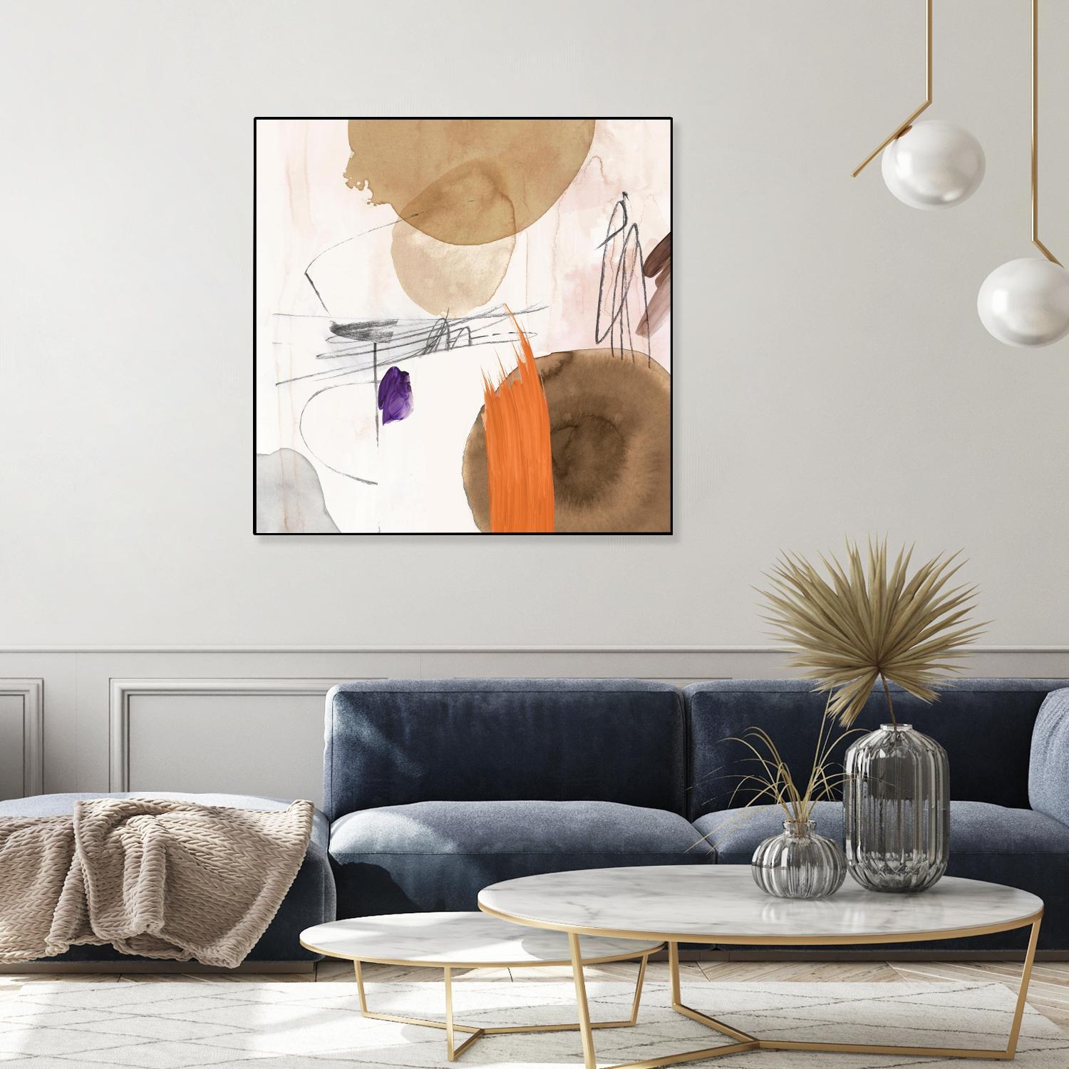Velvet At Dusk II by PI Studio on GIANT ART - orange abstract abstract