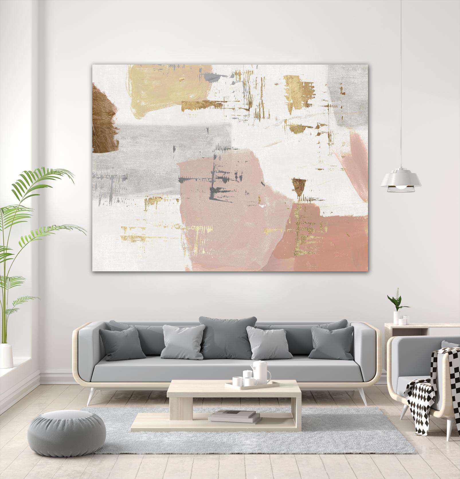 A Rose's Touch by PI Studio on GIANT ART - gold abstract abstract