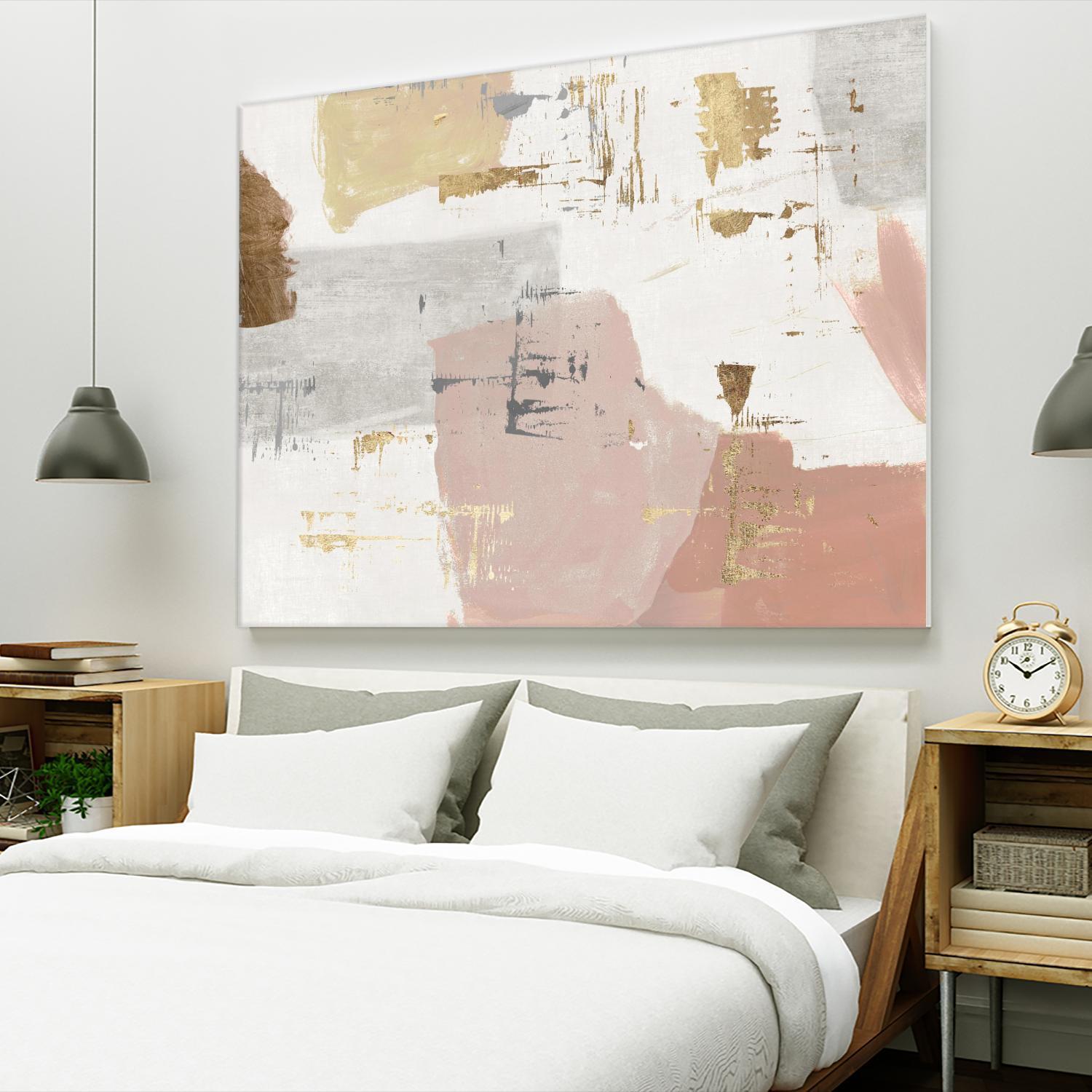 A Rose's Touch by PI Studio on GIANT ART - gold abstract abstract