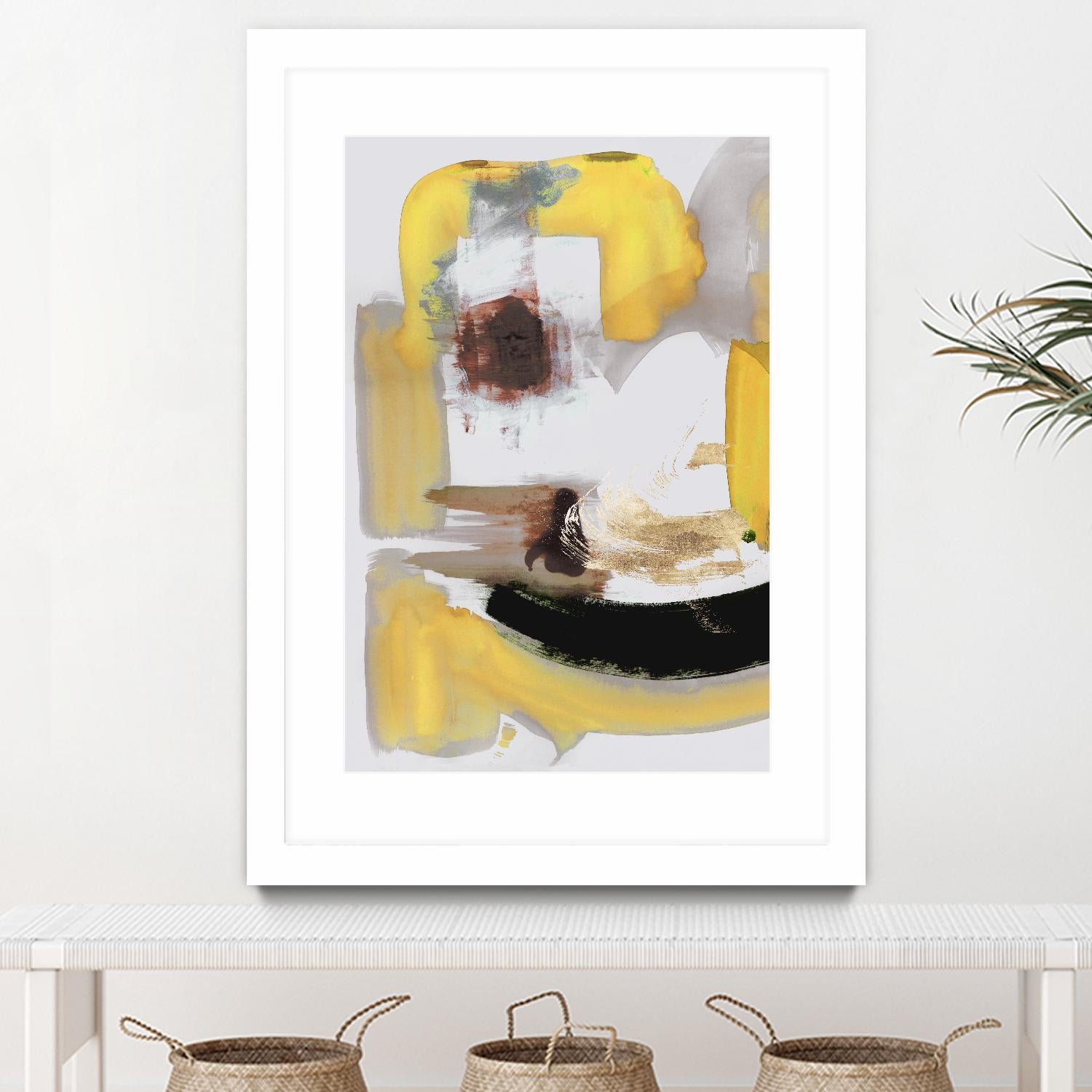 Lines Written in Early Spring II by PI Studio on GIANT ART - gold abstract abstract