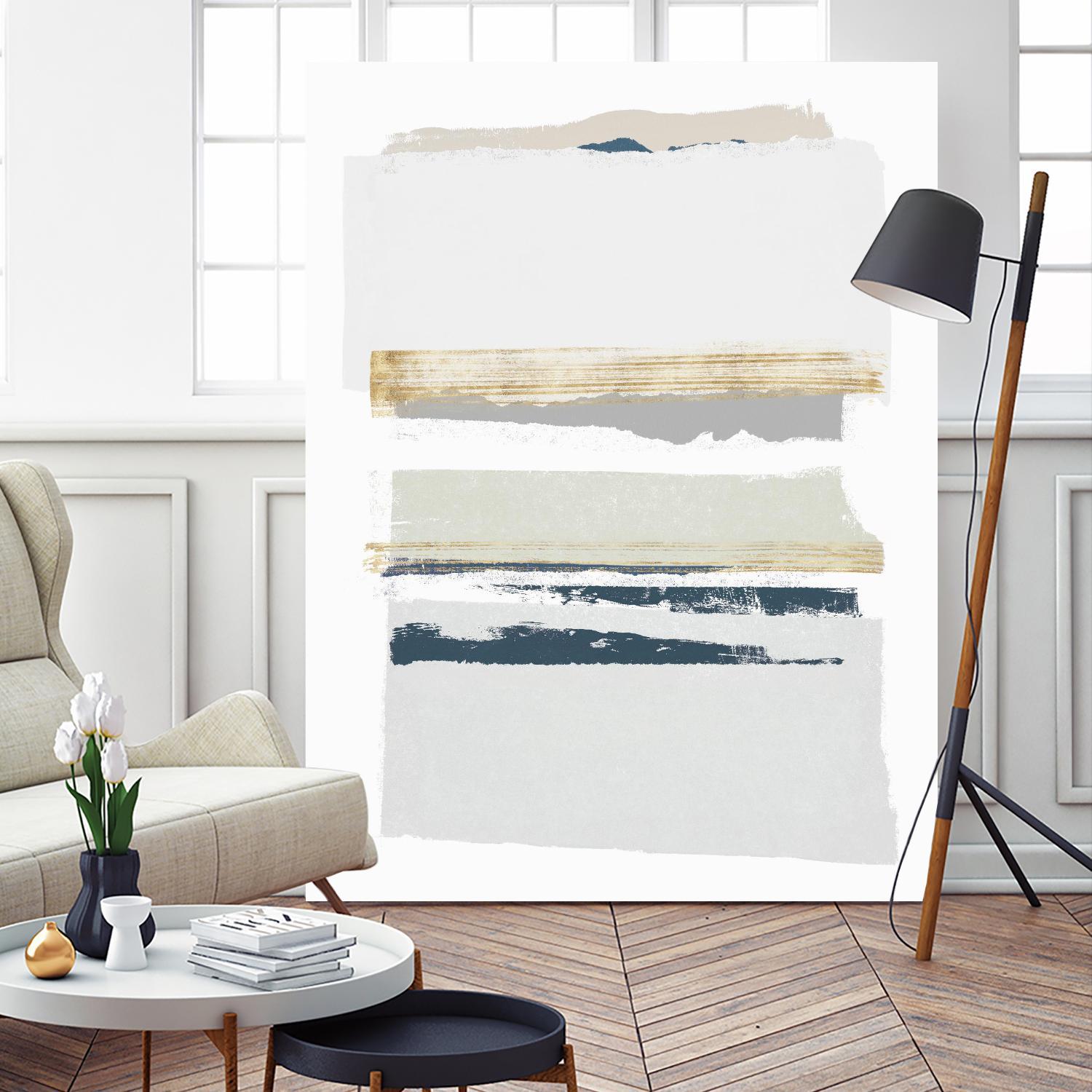 Boulevard I by PI Studio on GIANT ART - gold abstract abstract