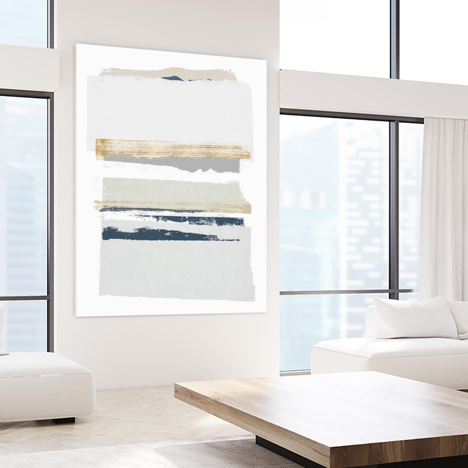 Boulevard I by PI Studio on GIANT ART - gold abstract abstract