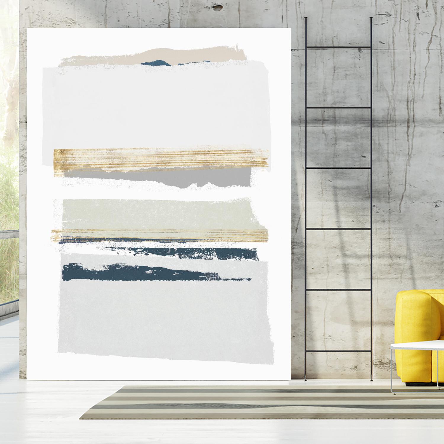 Boulevard I by PI Studio on GIANT ART - gold abstract abstract