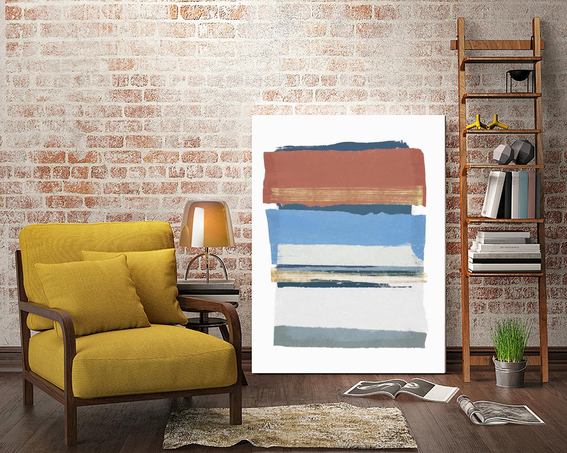 Sunset Boulevard II by PI Studio on GIANT ART - red abstract abstract