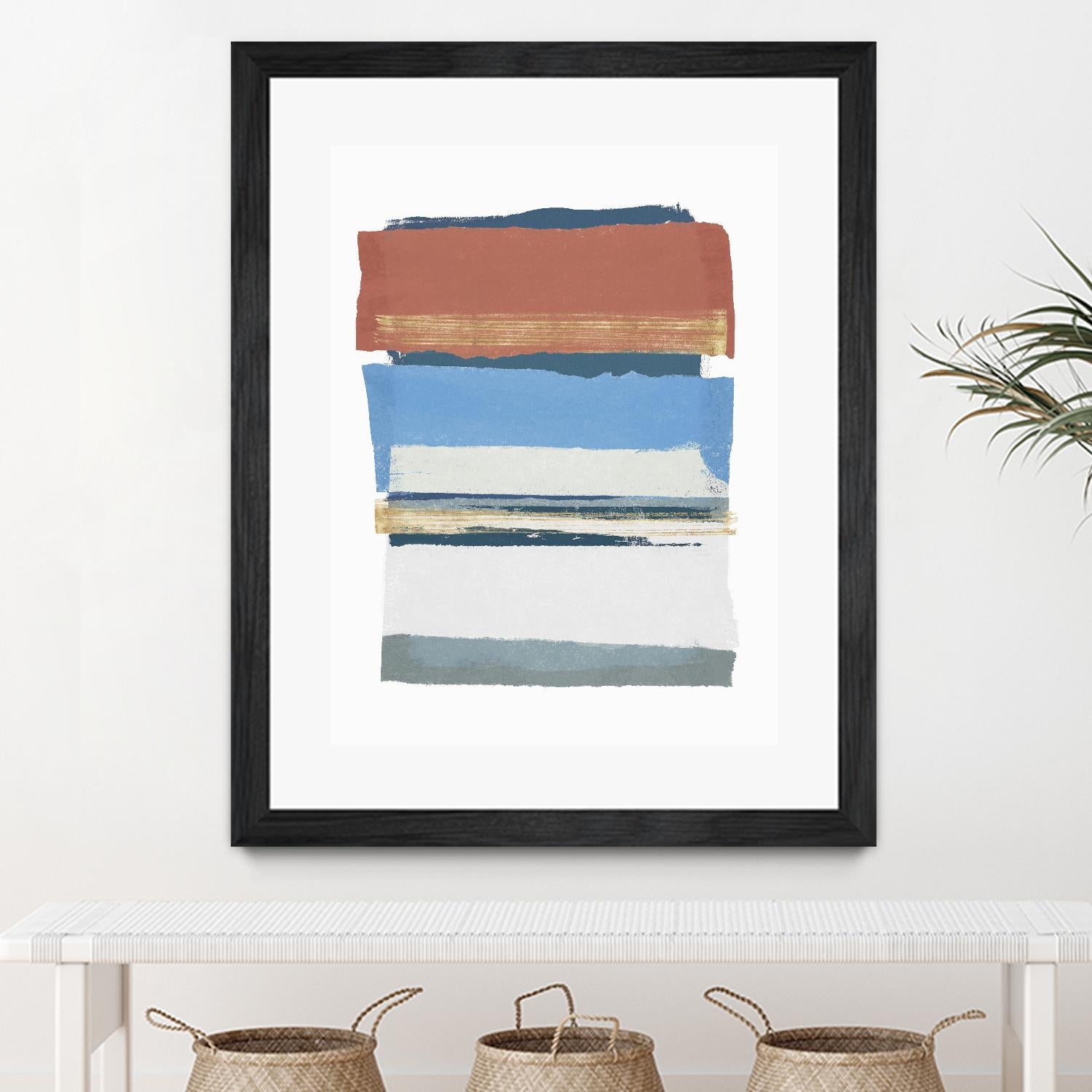 Sunset Boulevard II by PI Studio on GIANT ART - red abstract abstract