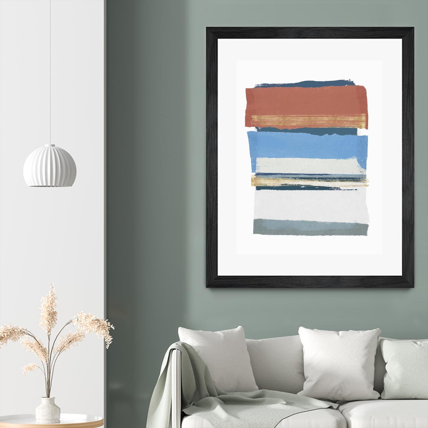 Sunset Boulevard II by PI Studio on GIANT ART - red abstract abstract