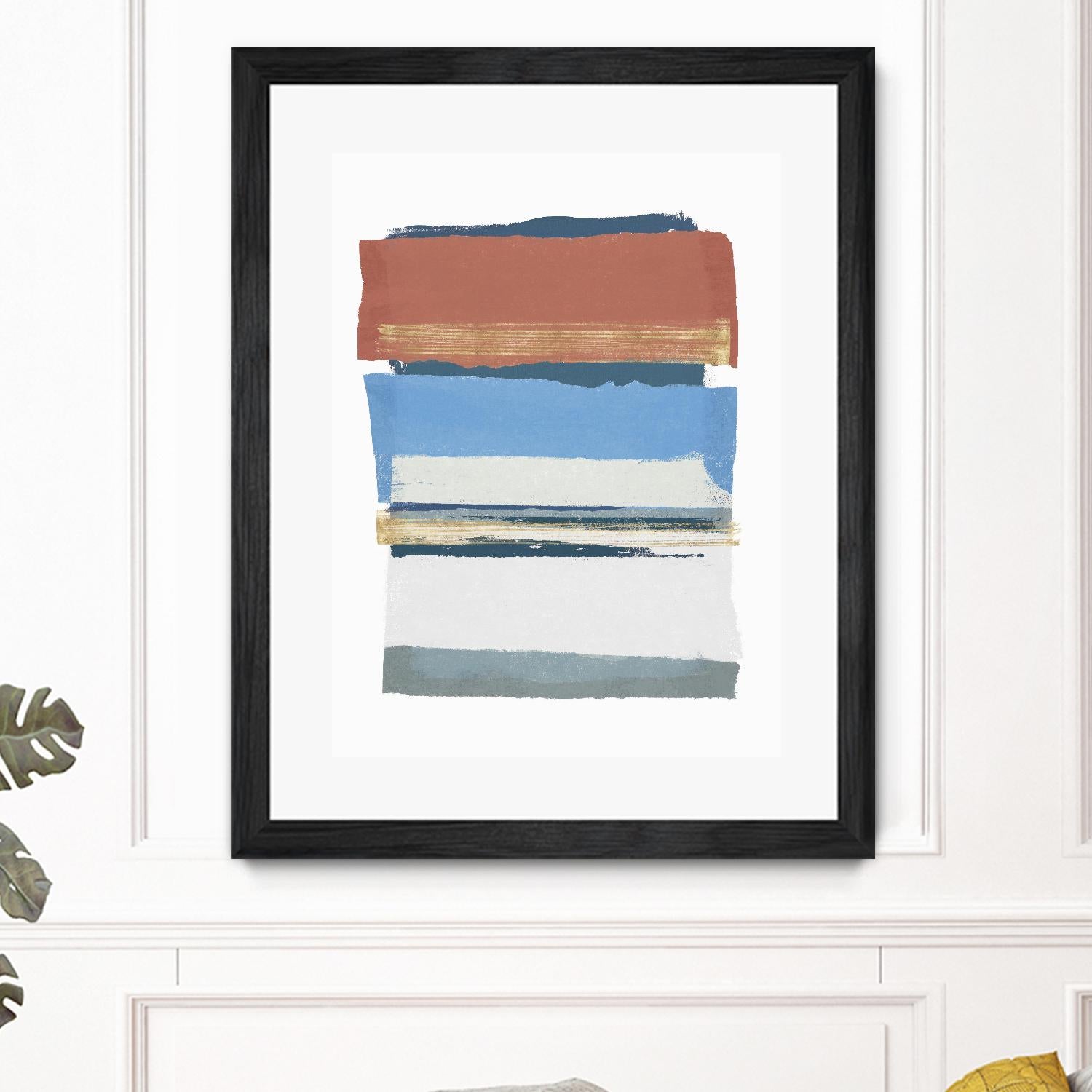 Sunset Boulevard II by PI Studio on GIANT ART - red abstract abstract