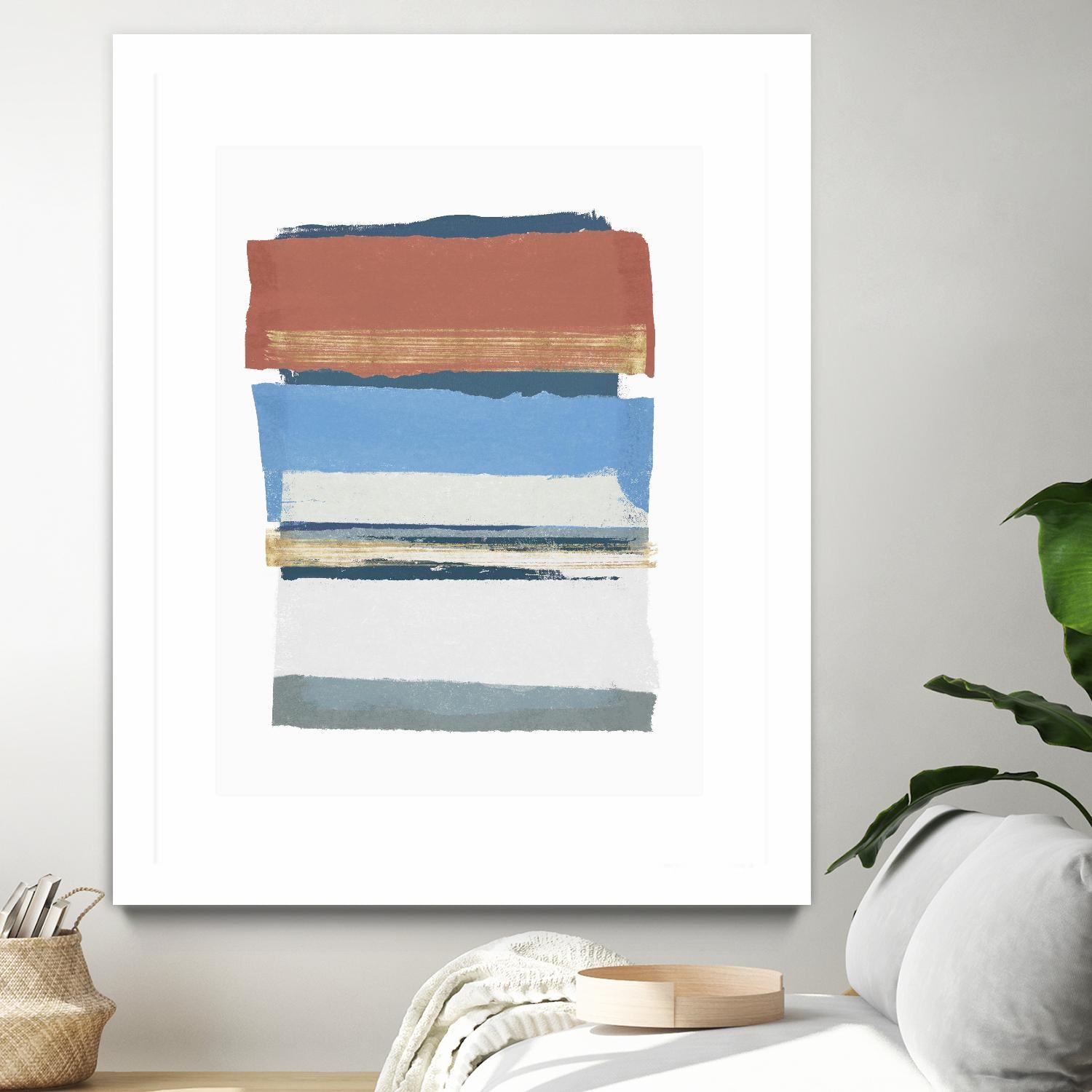 Sunset Boulevard II by PI Studio on GIANT ART - red abstract abstract