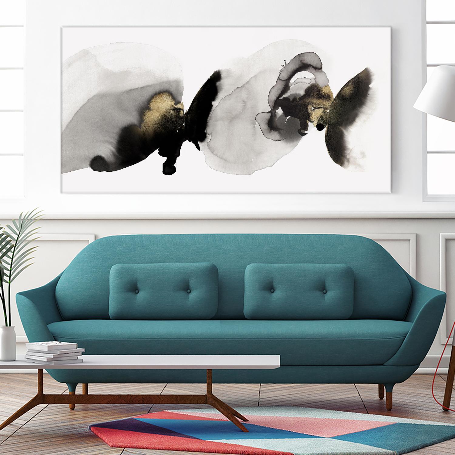 Flowing Rythm I by PI Studio on GIANT ART - gold abstract abstract