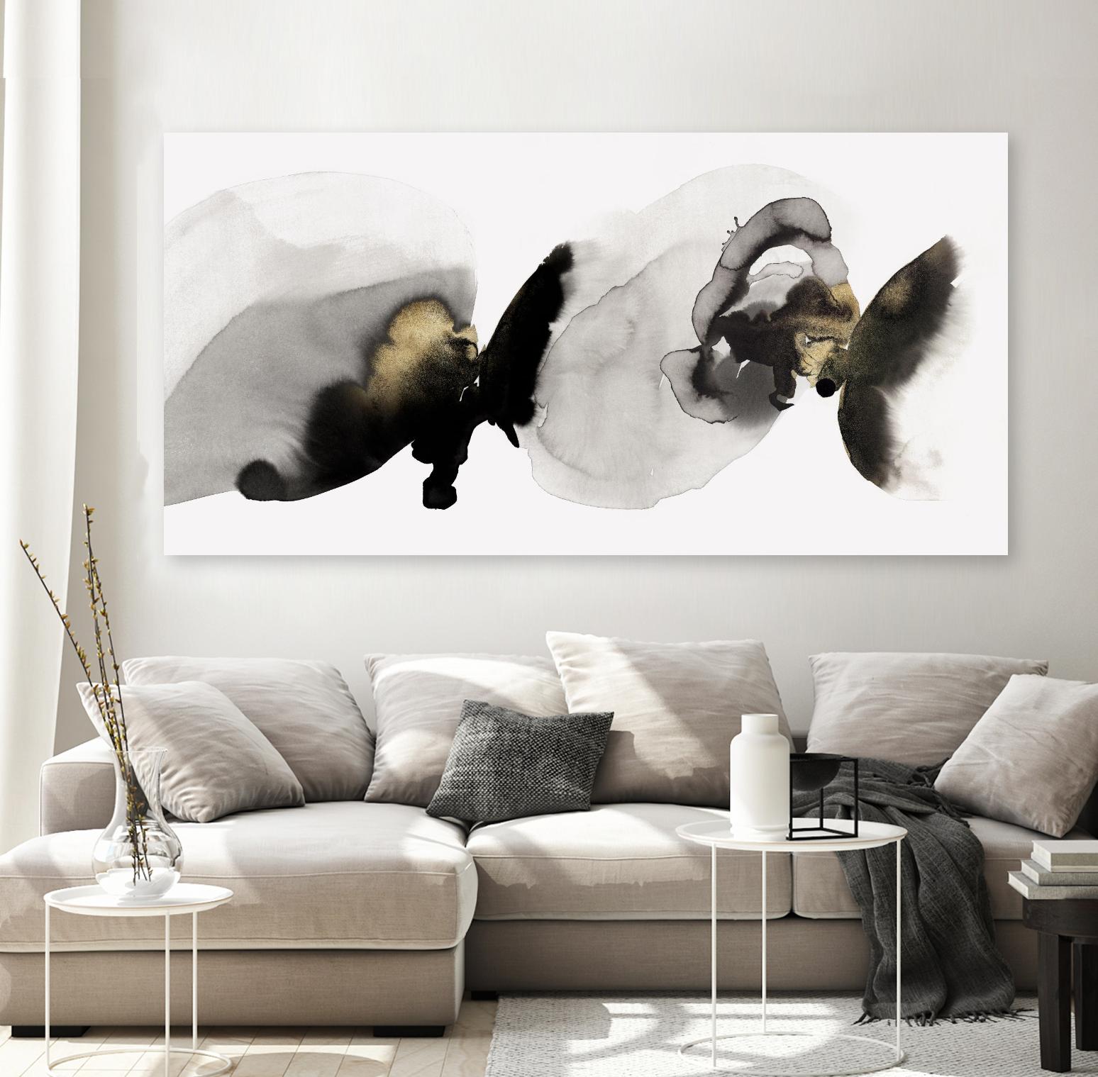 Flowing Rythm I by PI Studio on GIANT ART - gold abstract abstract