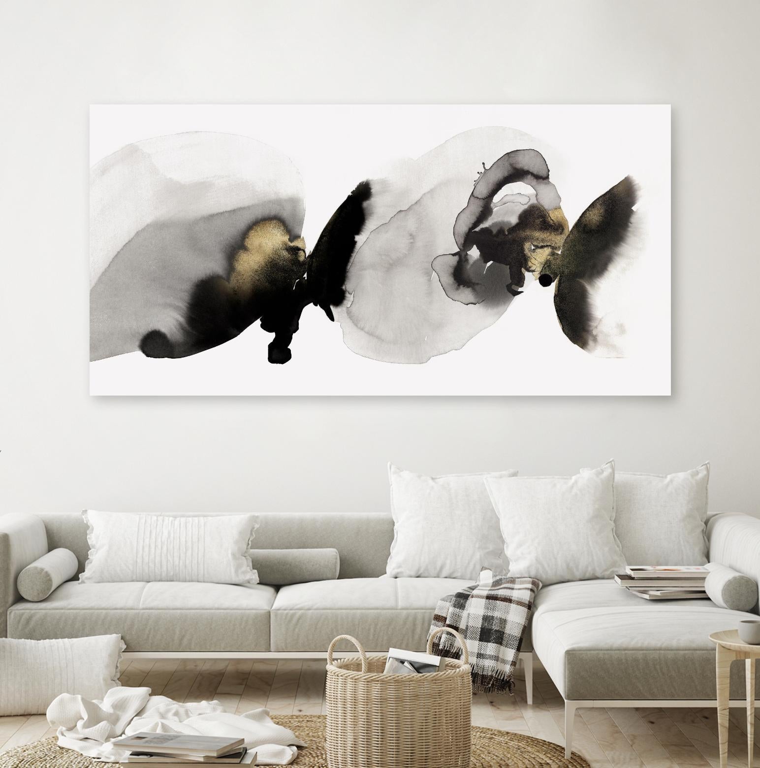 Flowing Rythm I by PI Studio on GIANT ART - gold abstract abstract