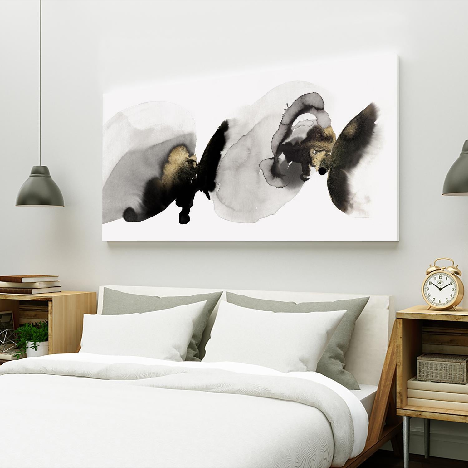 Flowing Rythm I by PI Studio on GIANT ART - gold abstract abstract