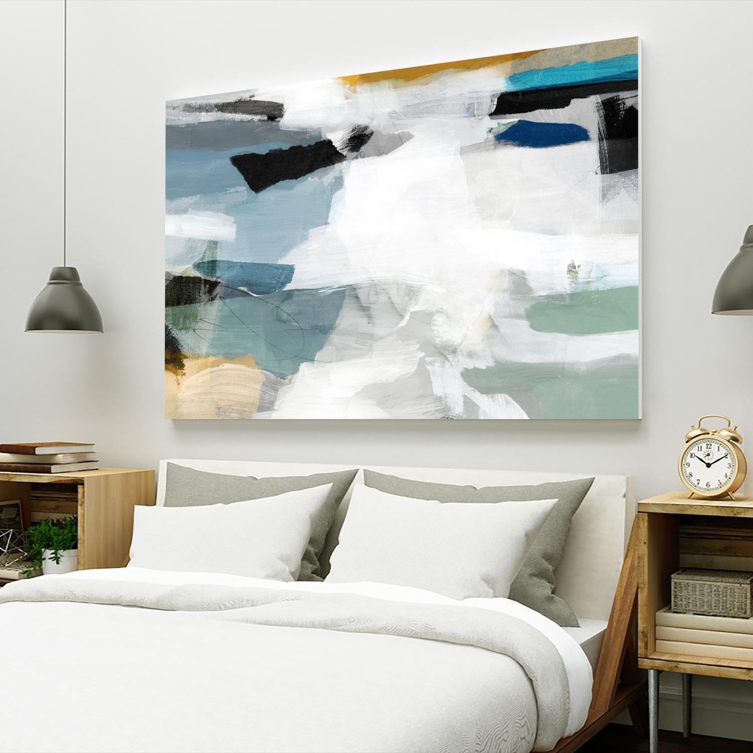 Brush Formation II by PI Studio on GIANT ART - green abstract abstract