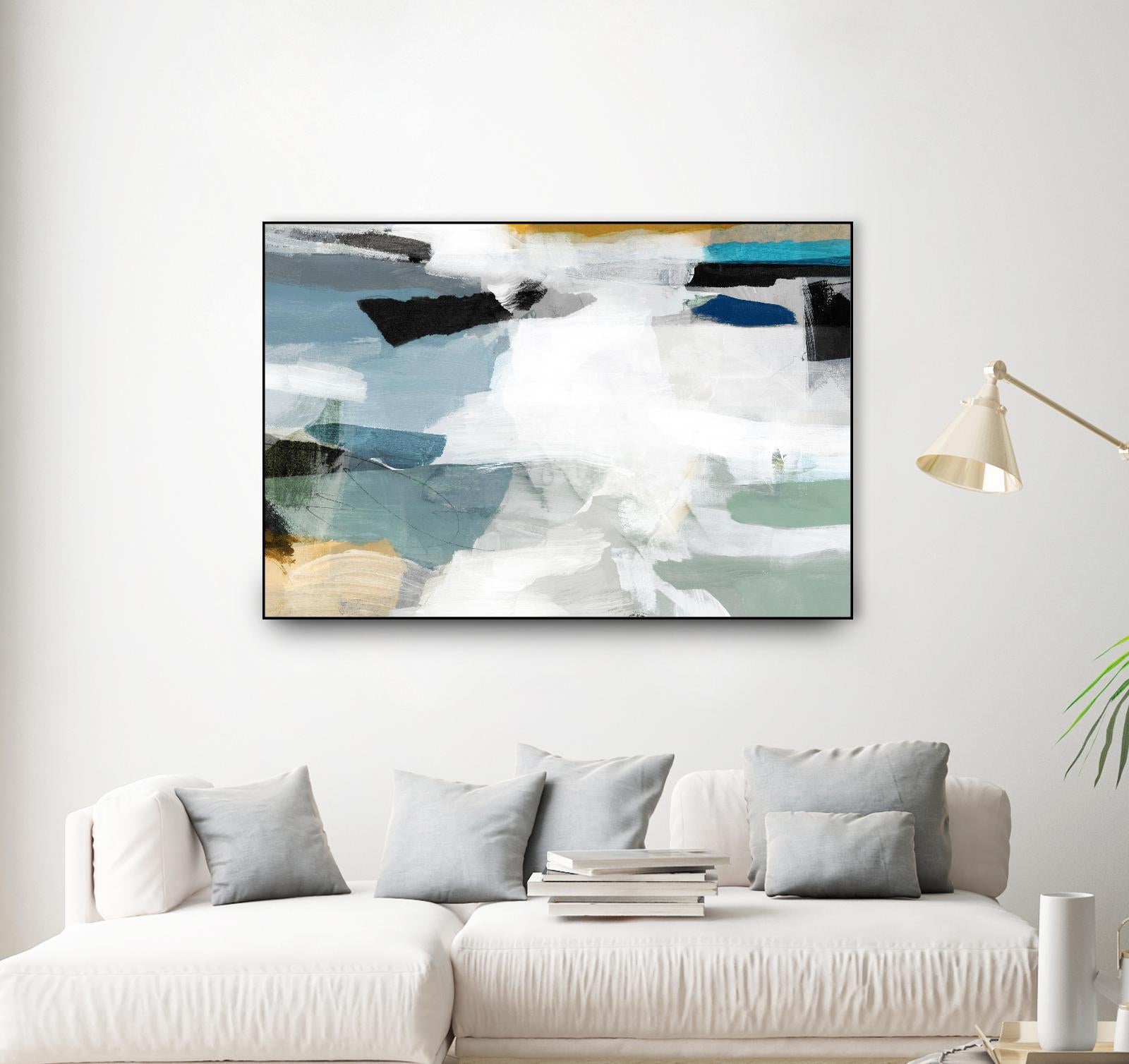 Brush Formation II by PI Studio on GIANT ART - green abstract abstract