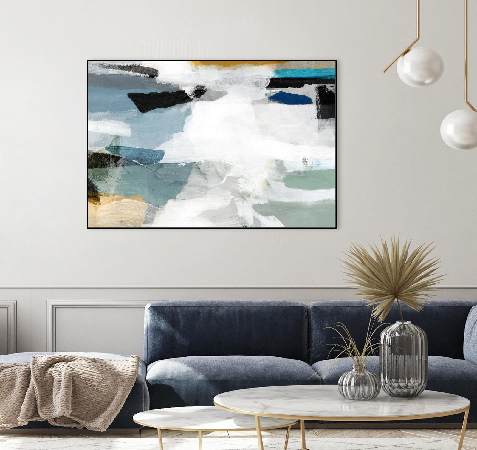 Brush Formation II by PI Studio on GIANT ART - green abstract abstract