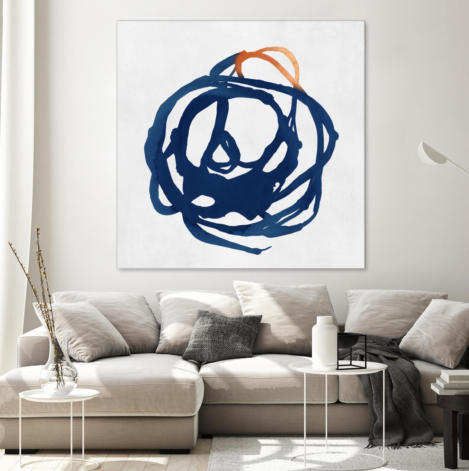 Luminous Orange I by PI Studio on GIANT ART - orange abstract abstract