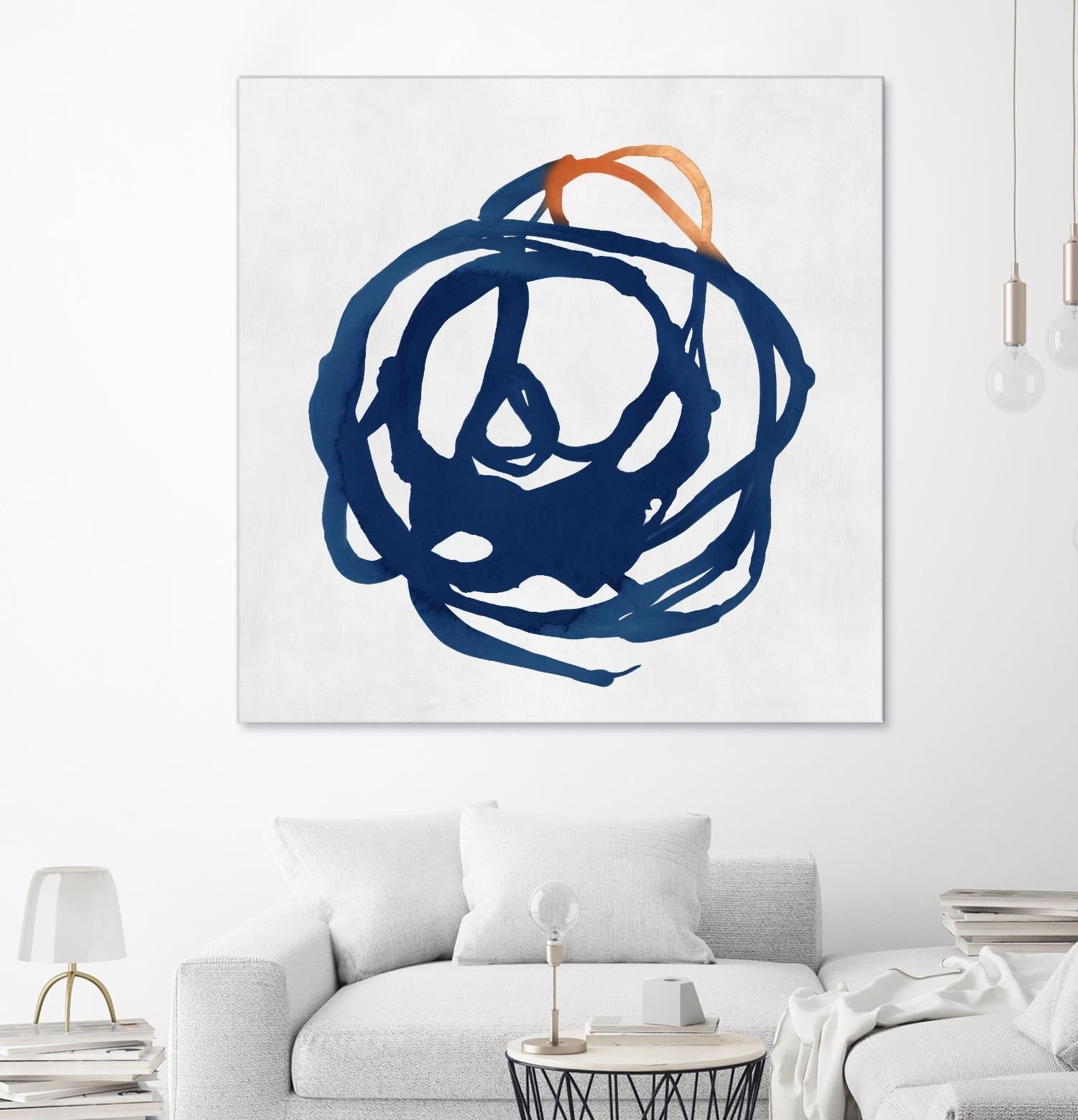 Luminous Orange I by PI Studio on GIANT ART - orange abstract abstract