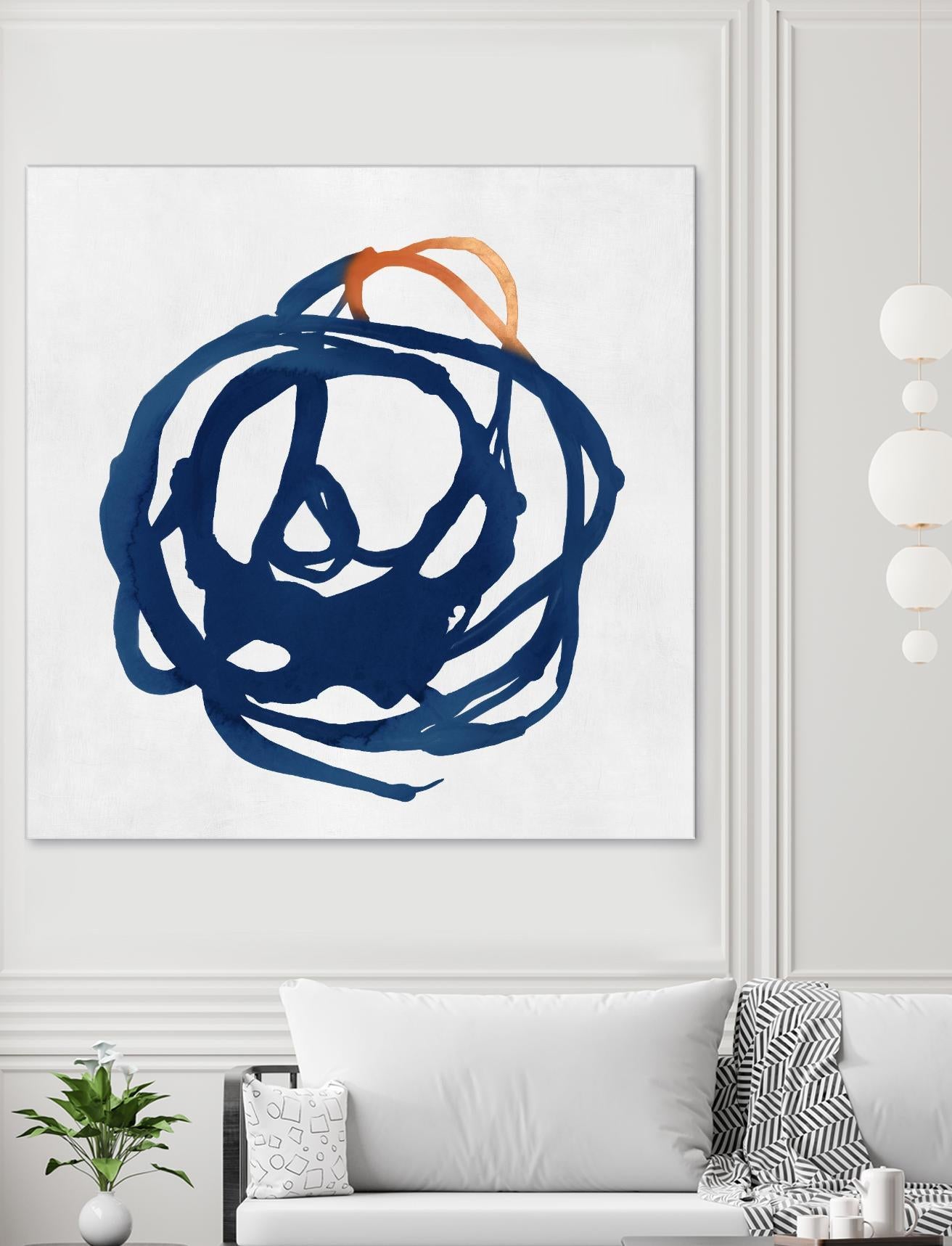 Luminous Orange I by PI Studio on GIANT ART - orange abstract abstract