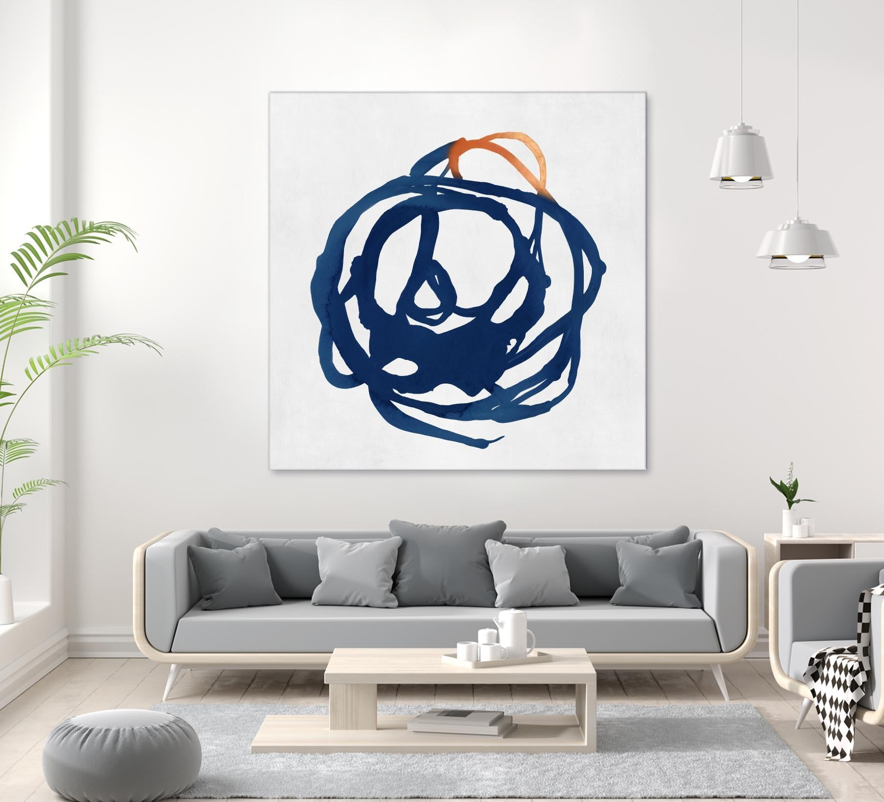 Luminous Orange I by PI Studio on GIANT ART - orange abstract abstract