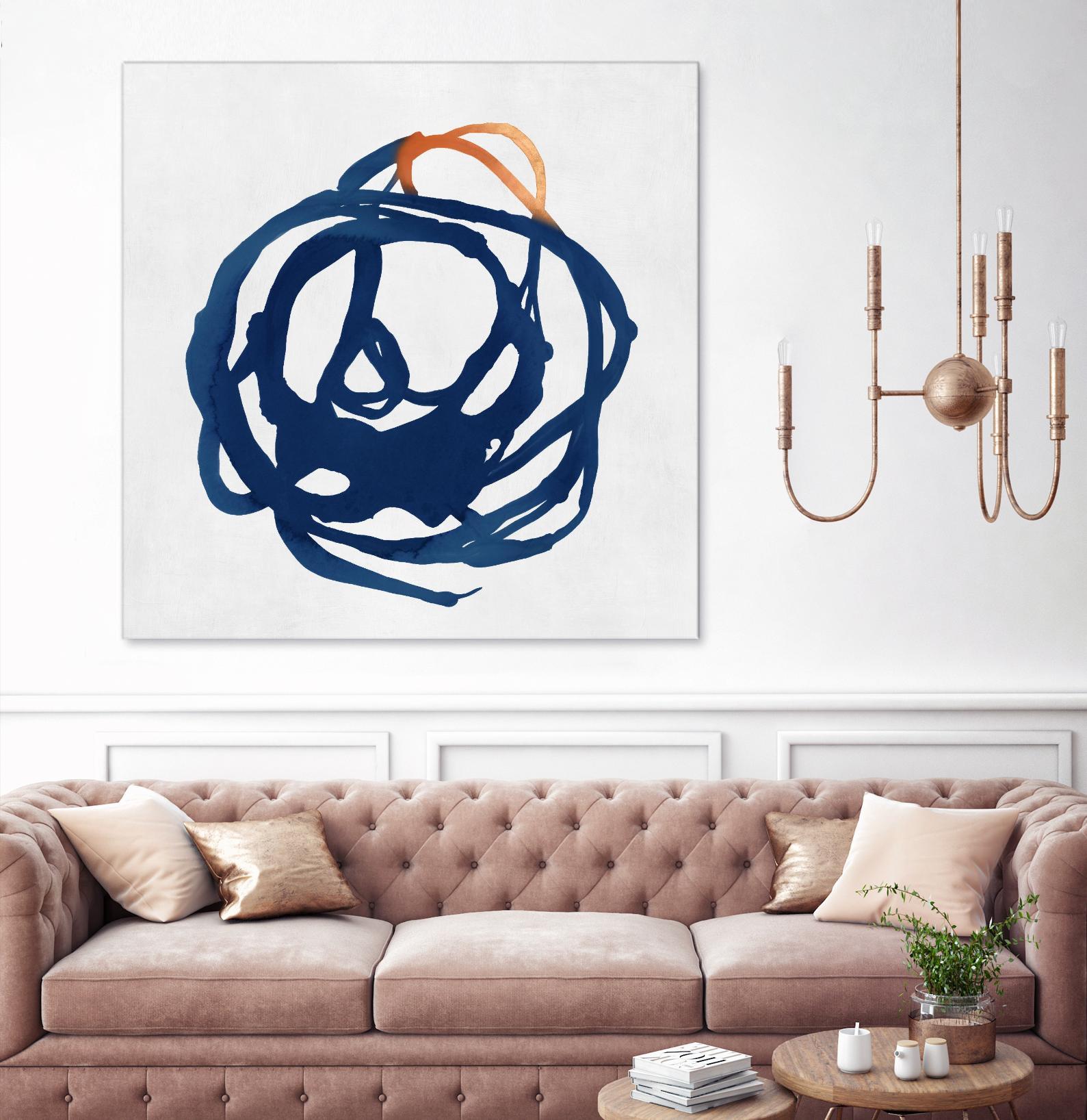 Luminous Orange I by PI Studio on GIANT ART - orange abstract abstract