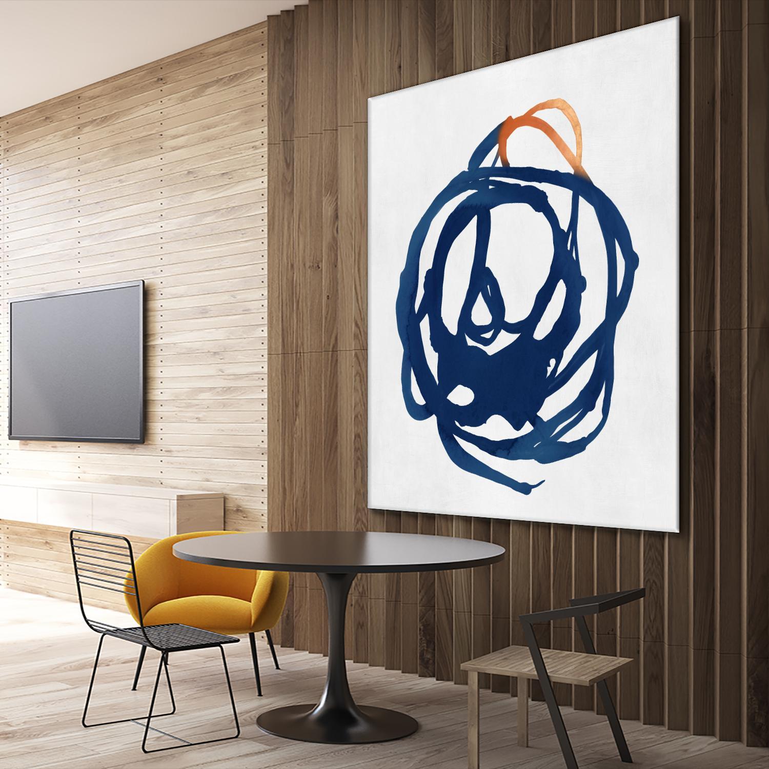 Luminous Orange I by PI Studio on GIANT ART - orange abstract abstract