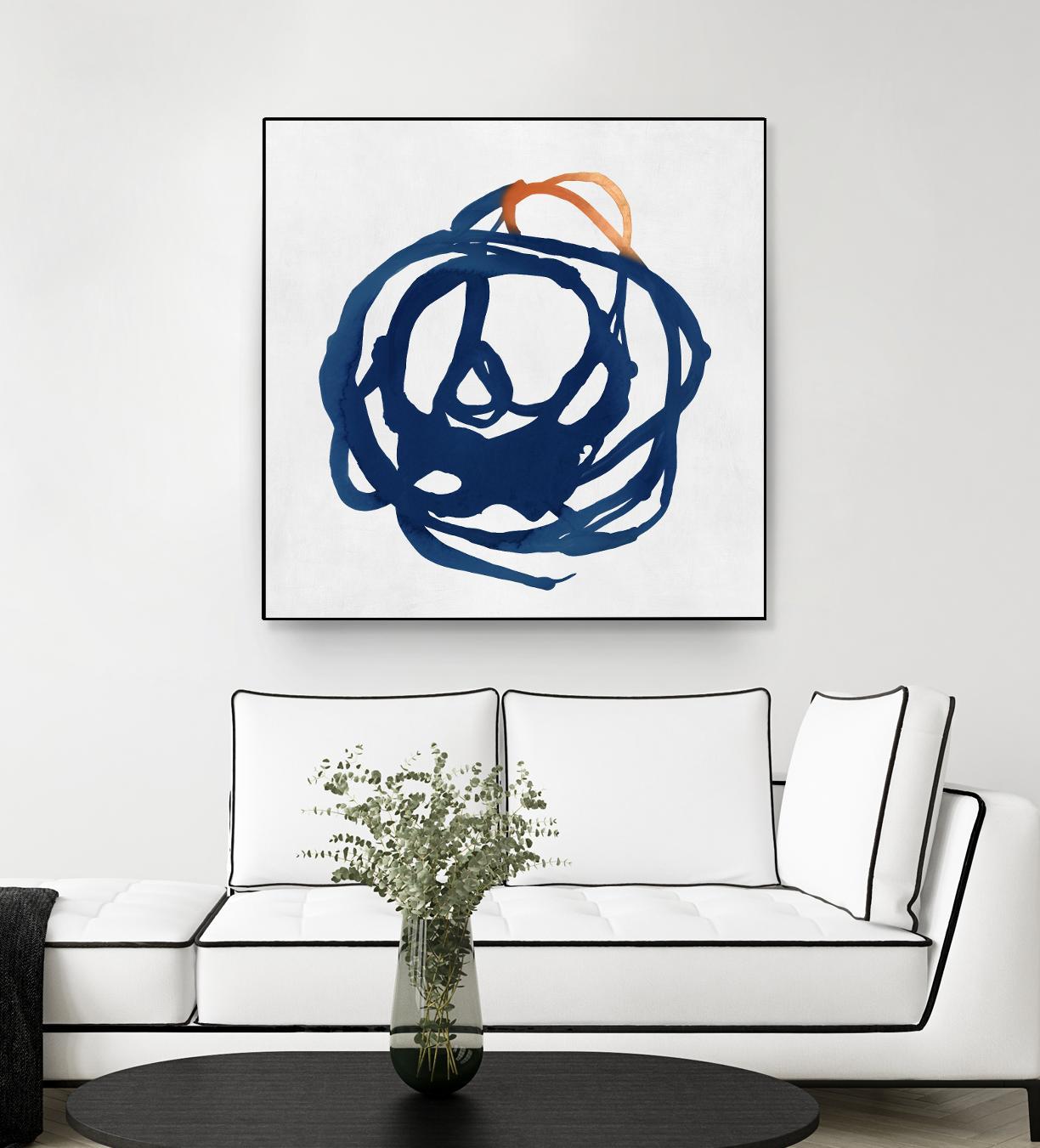 Luminous Orange I by PI Studio on GIANT ART - orange abstract abstract