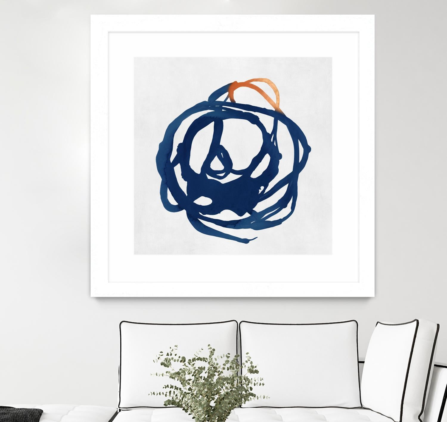 Luminous Orange I by PI Studio on GIANT ART - orange abstract abstract