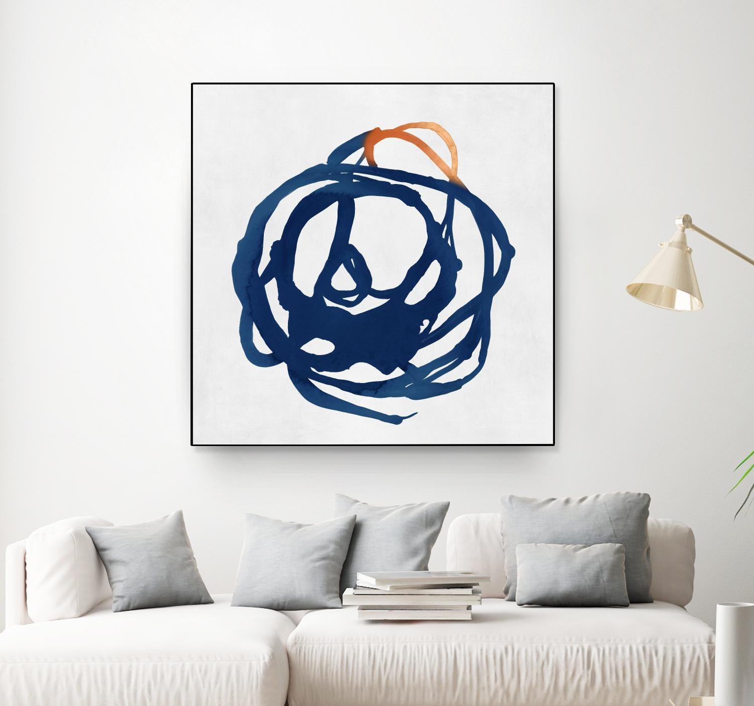 Luminous Orange I by PI Studio on GIANT ART - orange abstract abstract