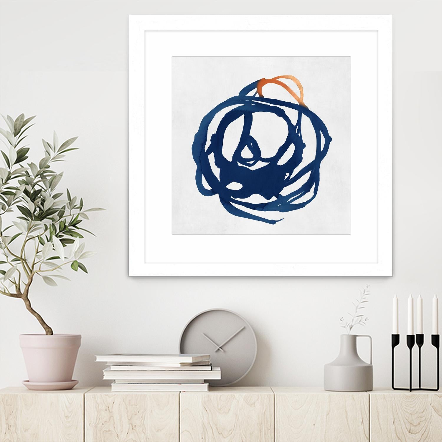 Luminous Orange I by PI Studio on GIANT ART - orange abstract abstract