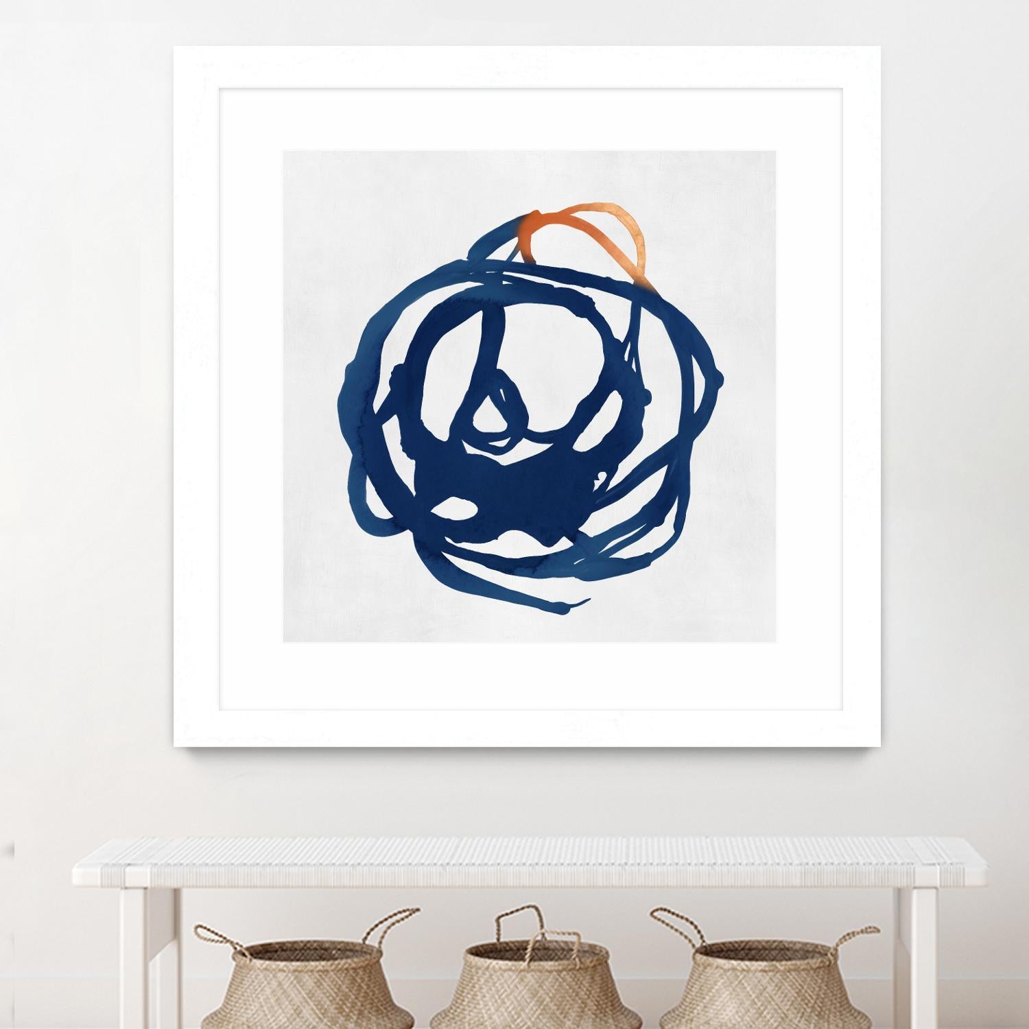 Luminous Orange I by PI Studio on GIANT ART - orange abstract abstract