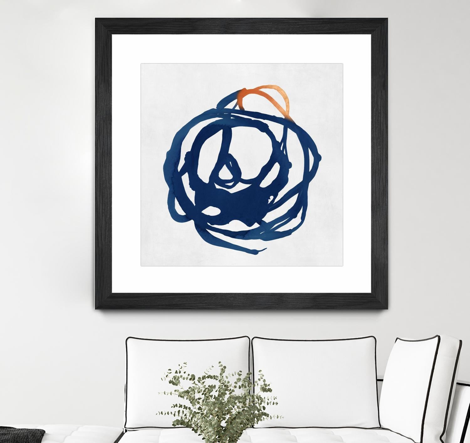 Luminous Orange I by PI Studio on GIANT ART - orange abstract abstract