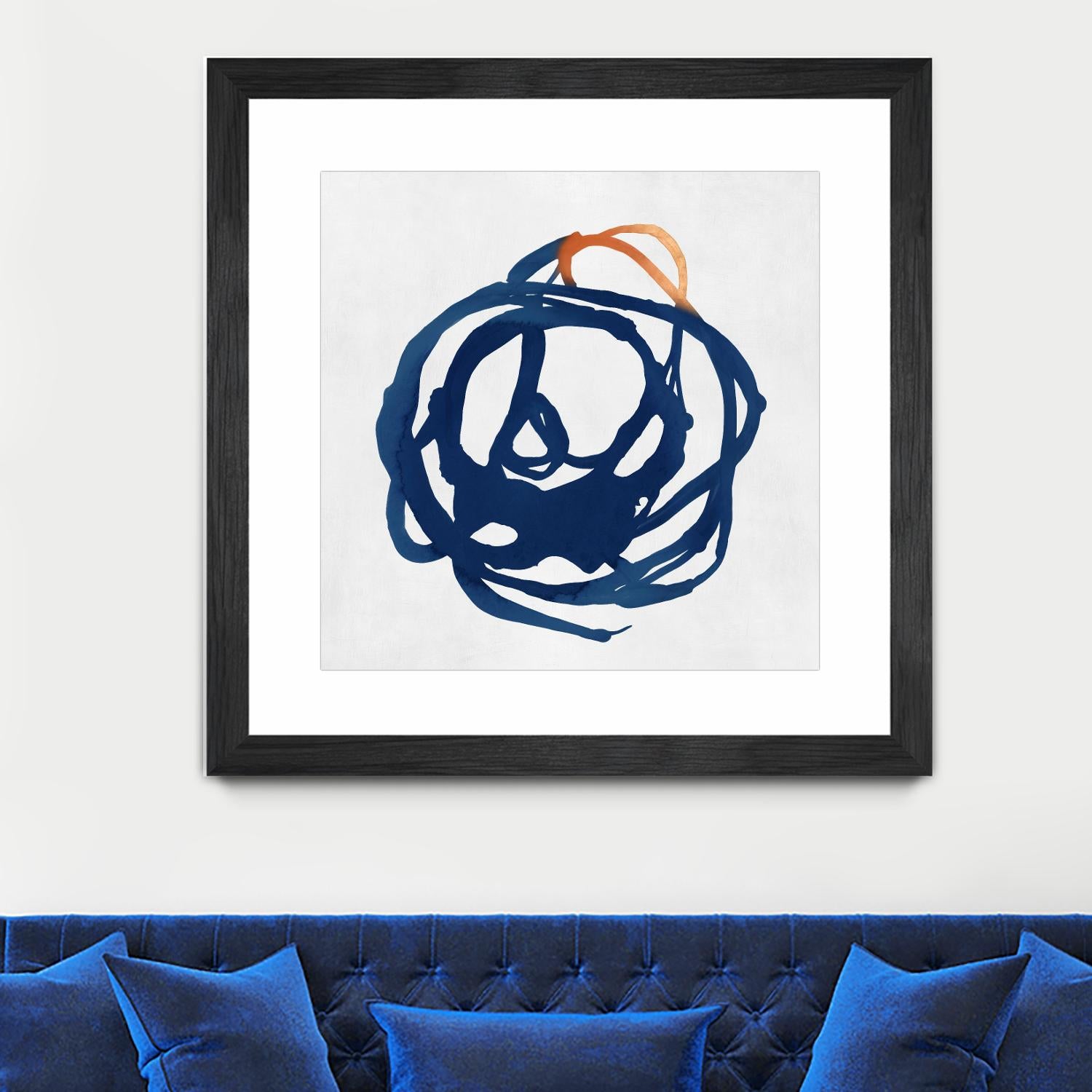 Luminous Orange I by PI Studio on GIANT ART - orange abstract abstract