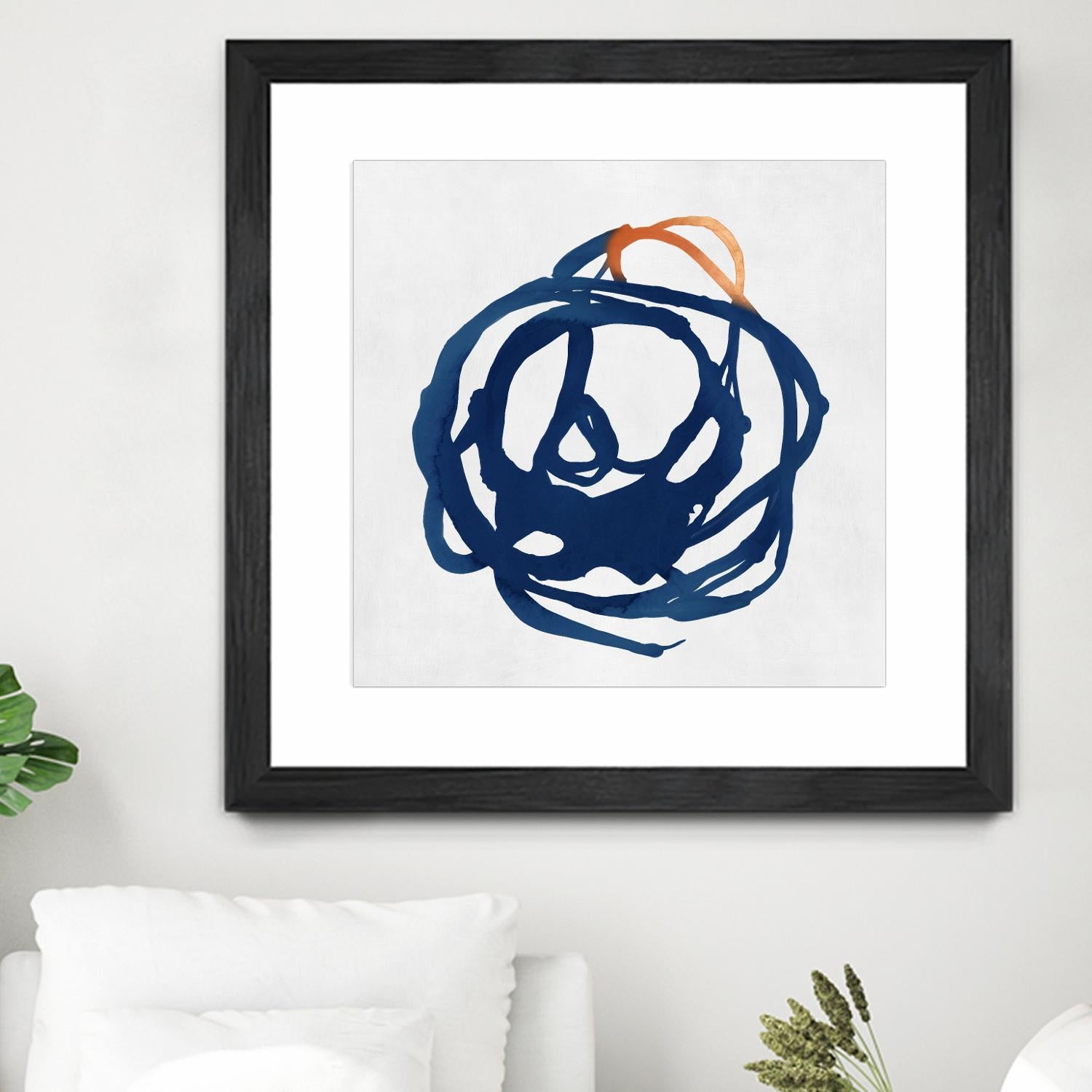 Luminous Orange I by PI Studio on GIANT ART - orange abstract abstract