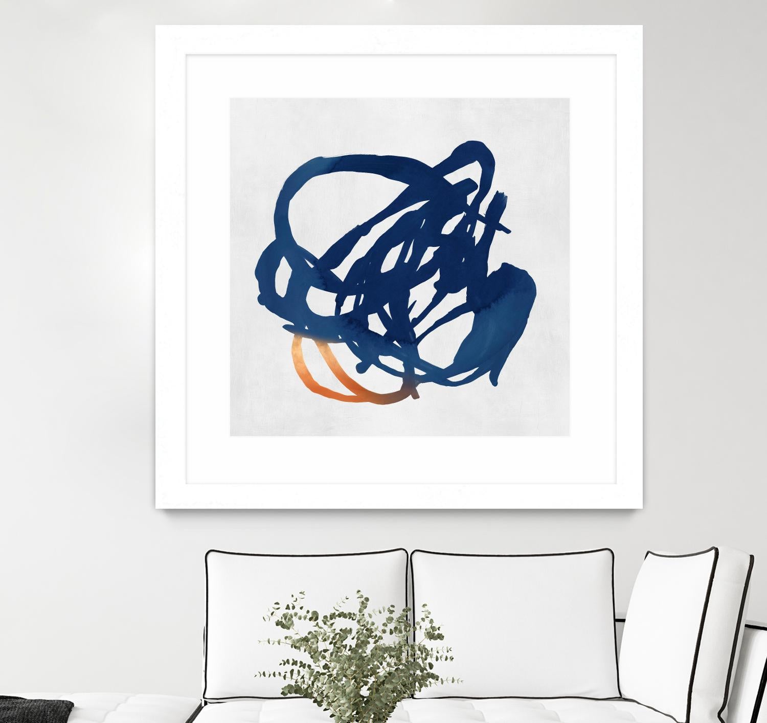 Luminous Orange II by PI Studio on GIANT ART - orange abstract abstract