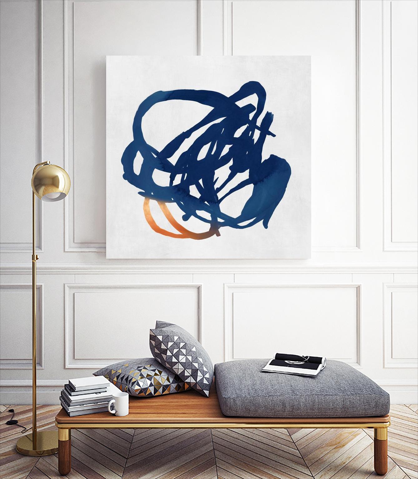 Luminous Orange II by PI Studio on GIANT ART - orange abstract abstract