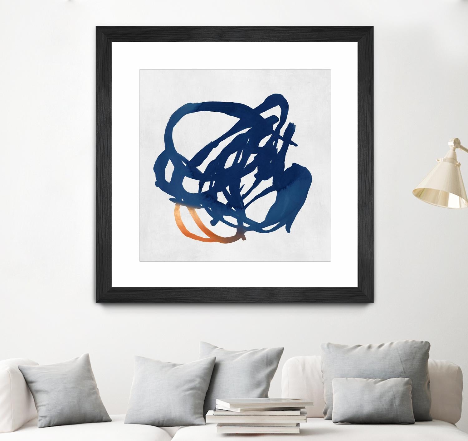 Luminous Orange II by PI Studio on GIANT ART - orange abstract abstract