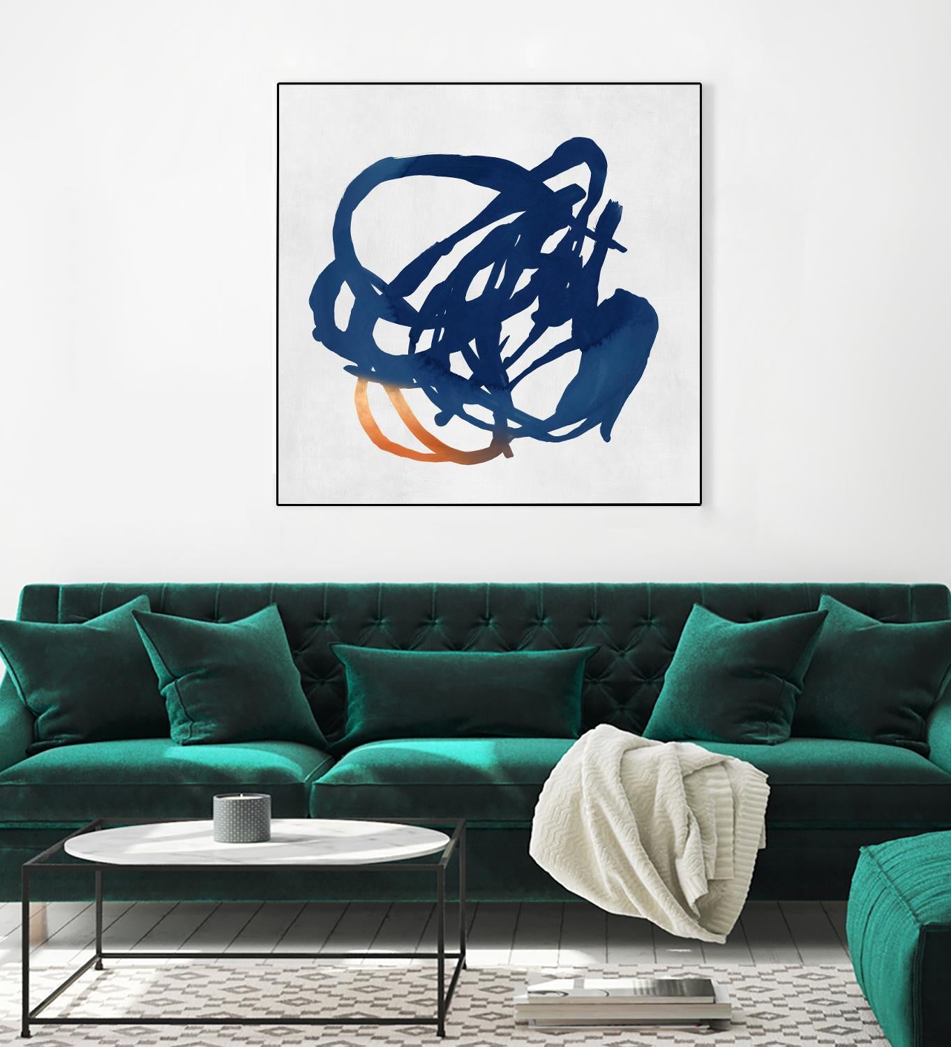 Luminous Orange II by PI Studio on GIANT ART - orange abstract abstract