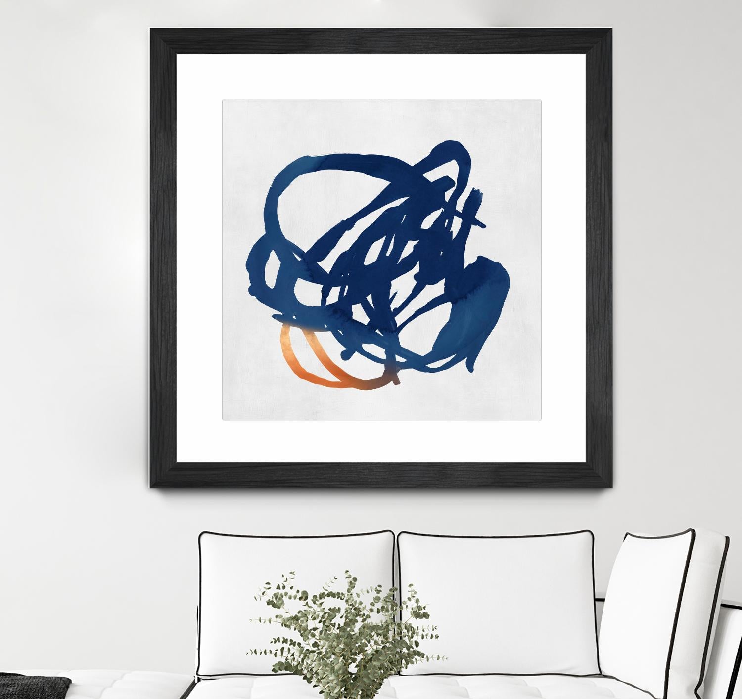 Luminous Orange II by PI Studio on GIANT ART - orange abstract abstract