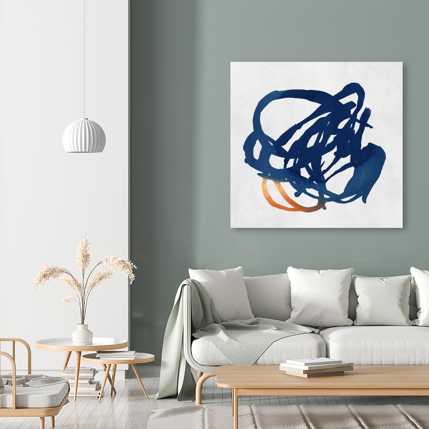 Luminous Orange II by PI Studio on GIANT ART - orange abstract abstract