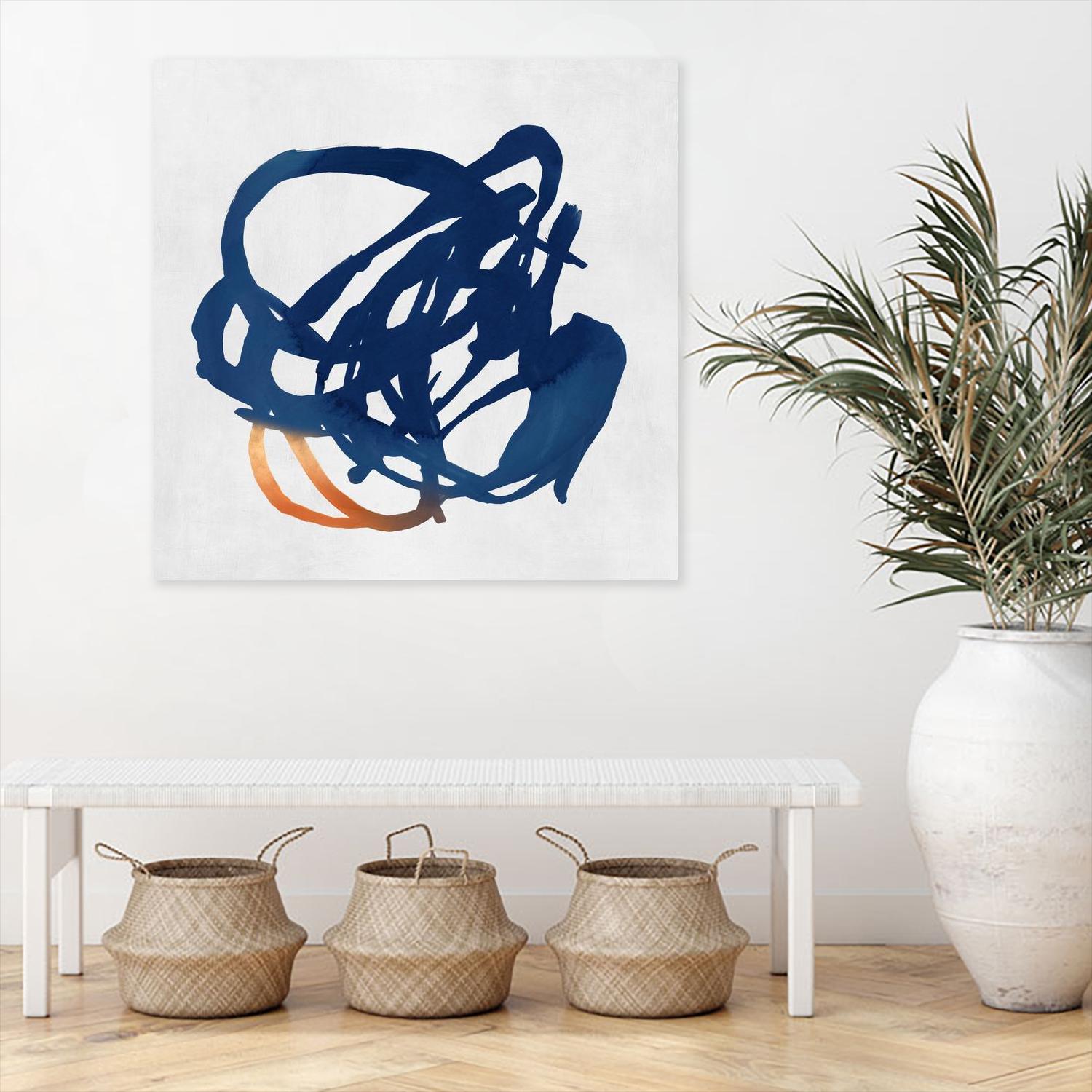 Luminous Orange II by PI Studio on GIANT ART - orange abstract abstract