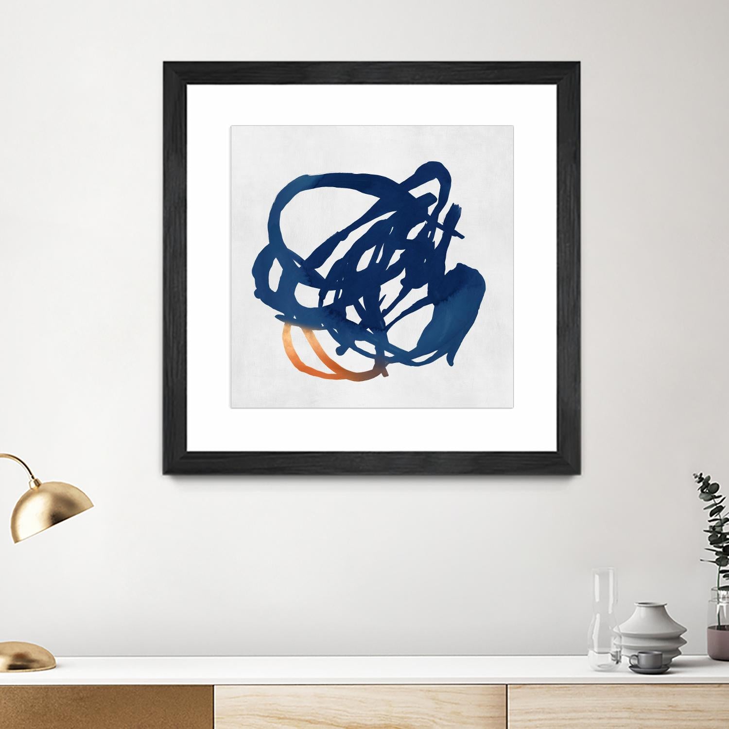 Luminous Orange II by PI Studio on GIANT ART - orange abstract abstract