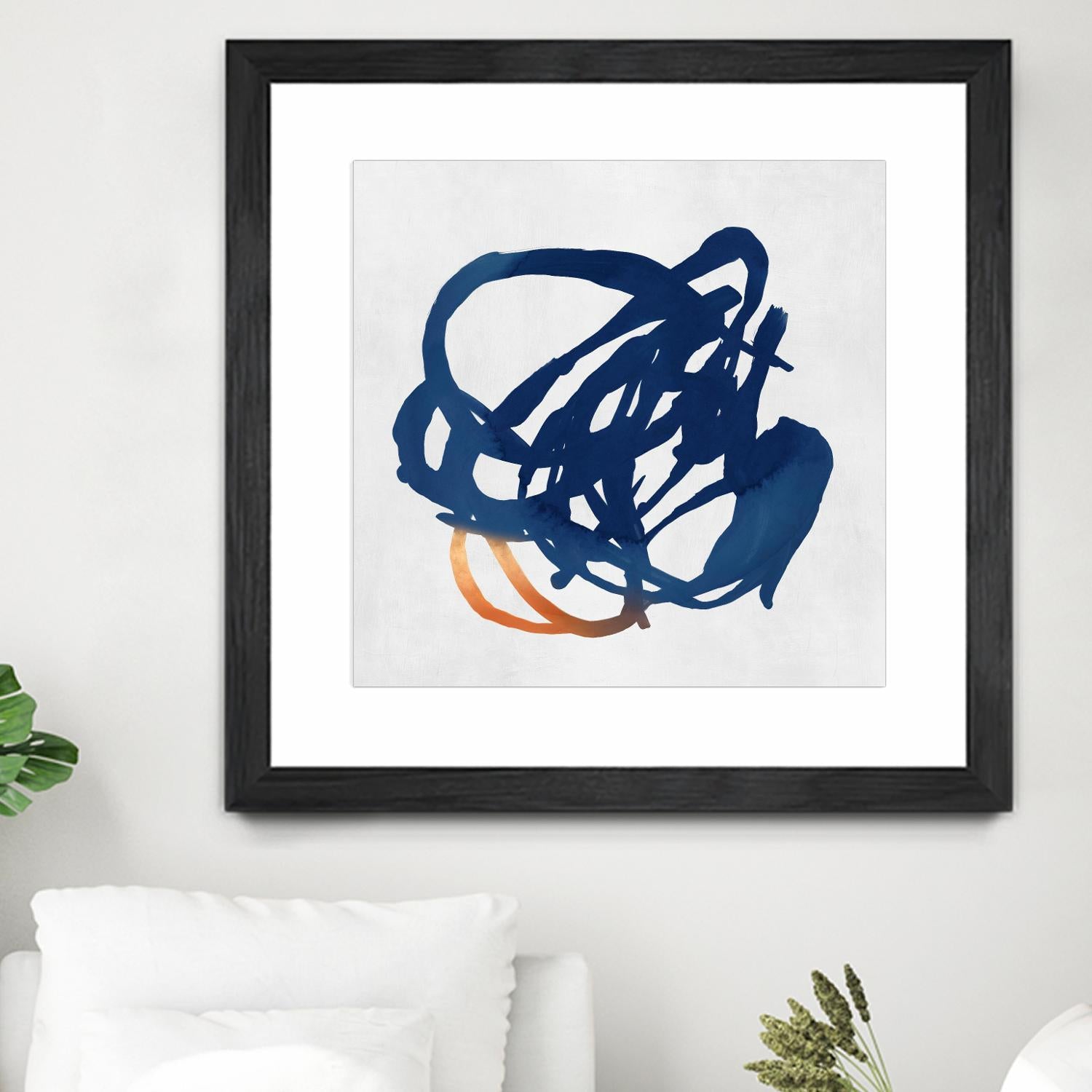 Luminous Orange II by PI Studio on GIANT ART - orange abstract abstract