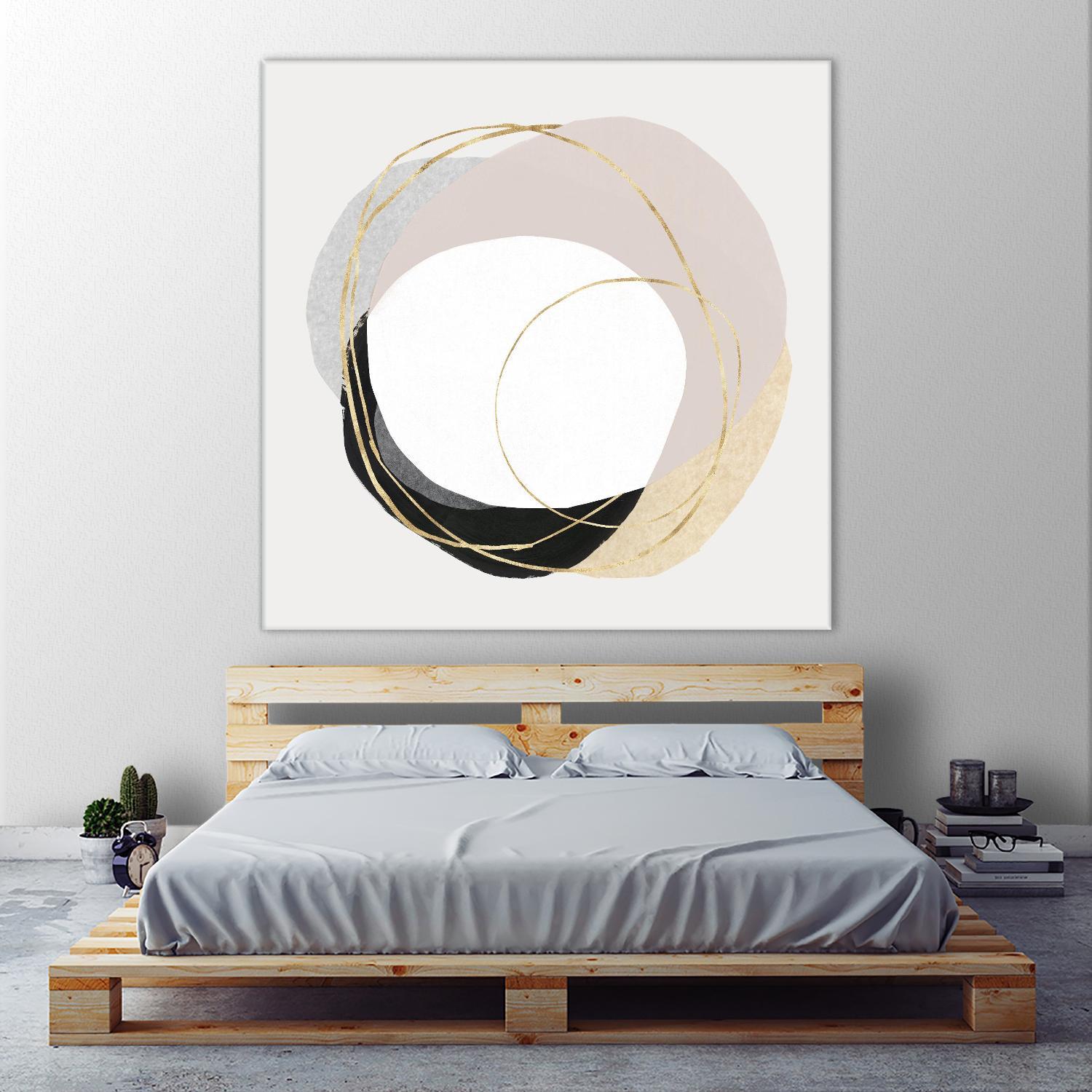 Ring of Gold II by PI Studio on GIANT ART - gold abstract abstract