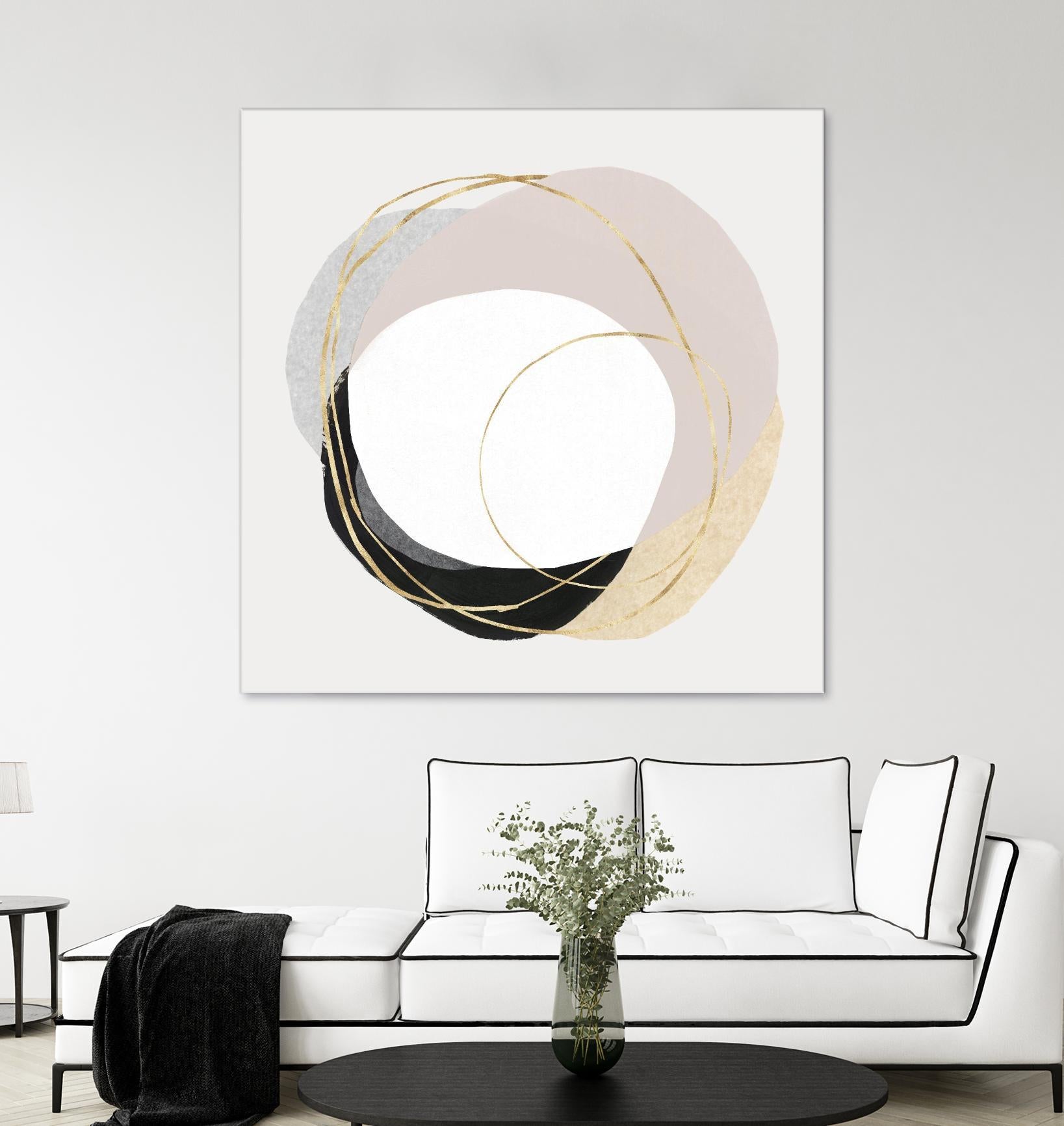 Ring of Gold II by PI Studio on GIANT ART - gold abstract abstract