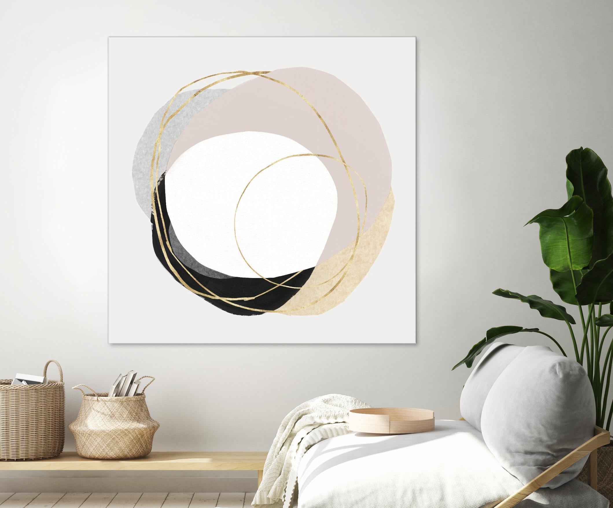 Ring of Gold II by PI Studio on GIANT ART - gold abstract abstract