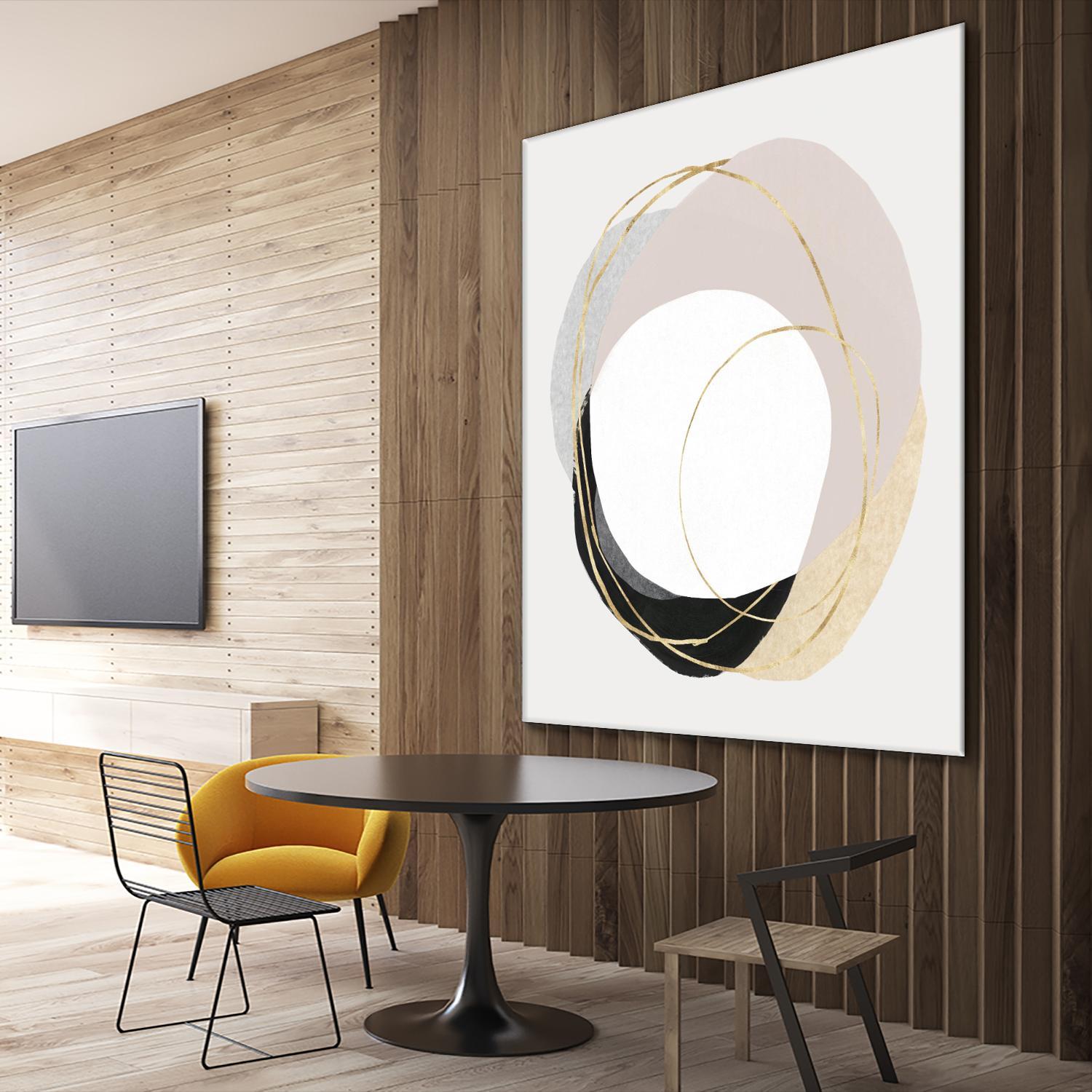 Ring of Gold II by PI Studio on GIANT ART - gold abstract abstract