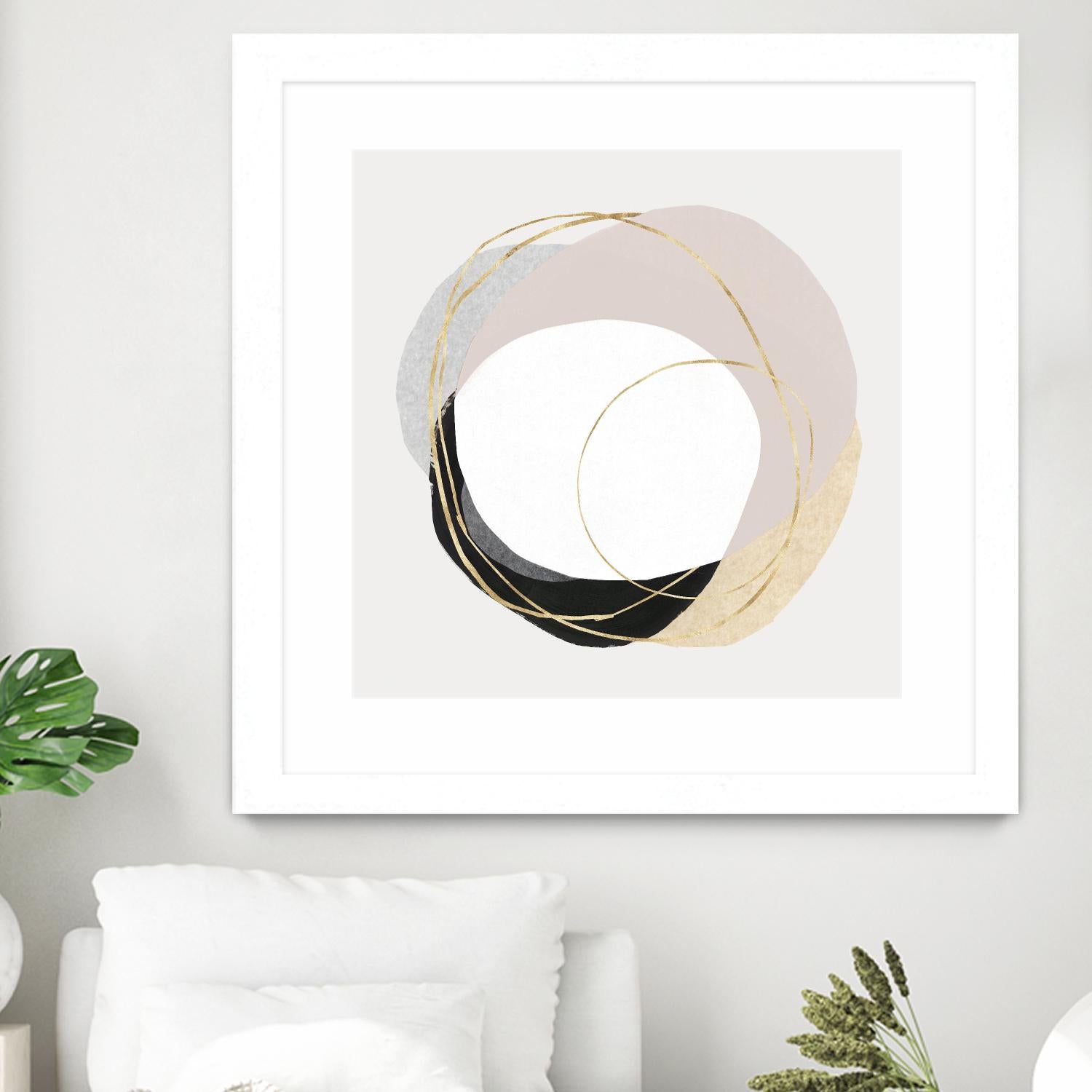 Ring of Gold II by PI Studio on GIANT ART - gold abstract abstract