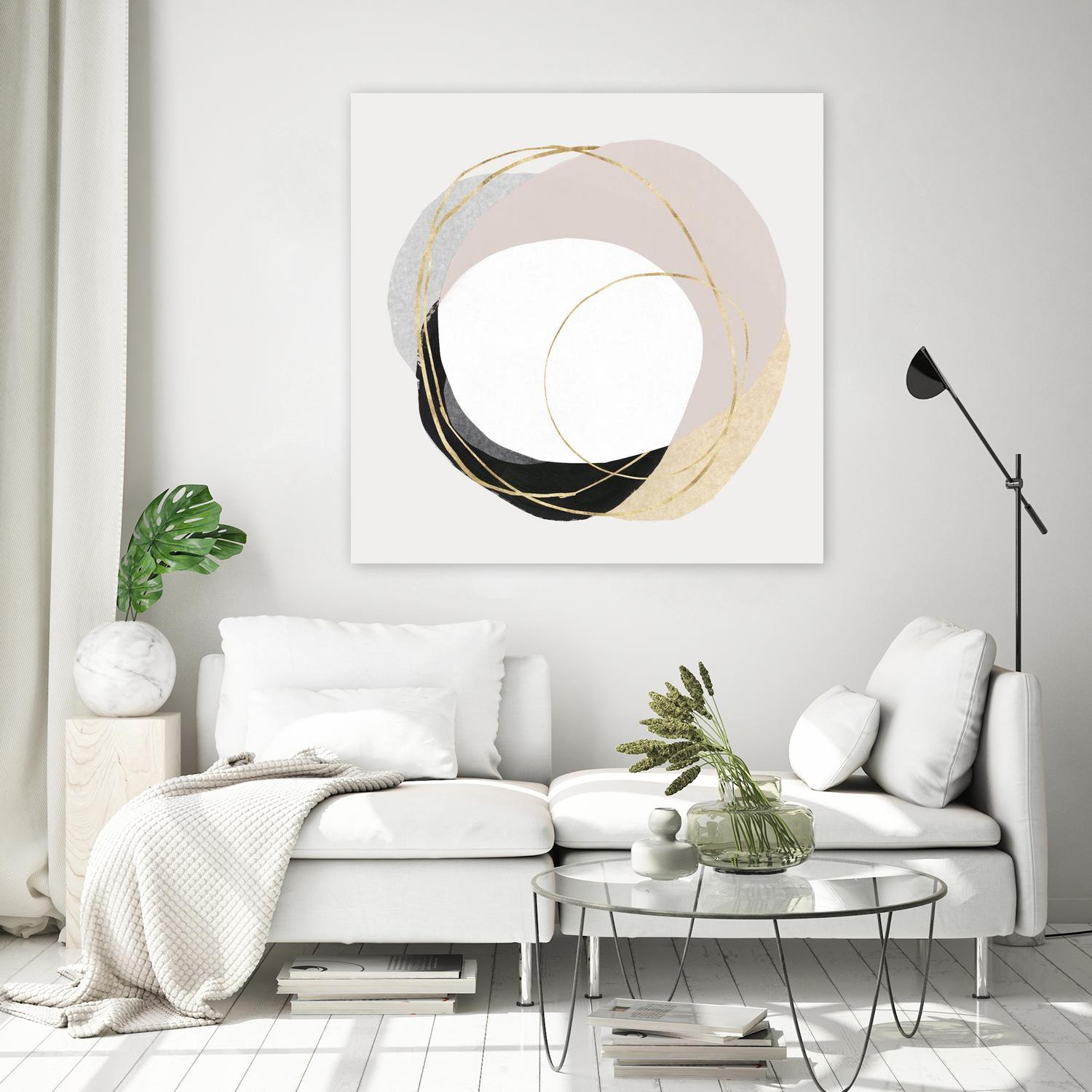 Ring of Gold II by PI Studio on GIANT ART - gold abstract abstract