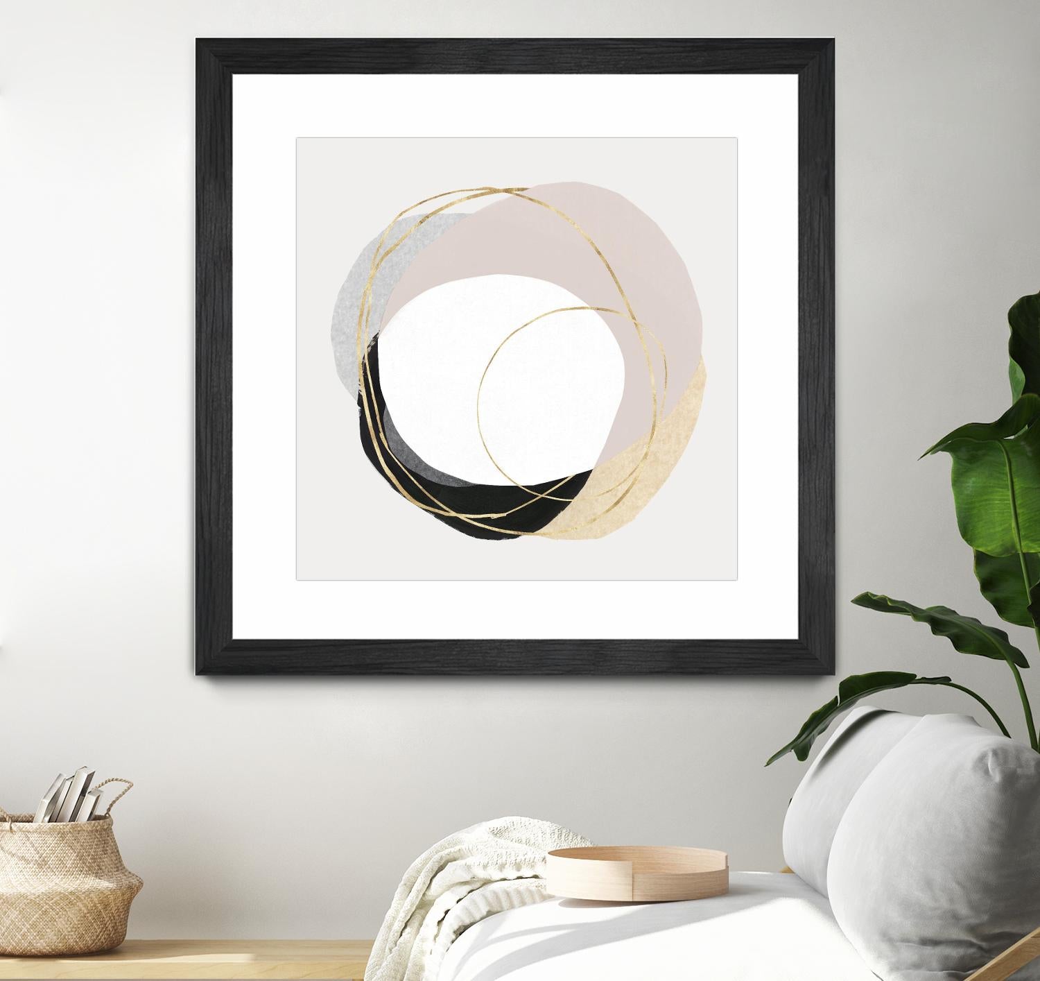 Ring of Gold II by PI Studio on GIANT ART - gold abstract abstract