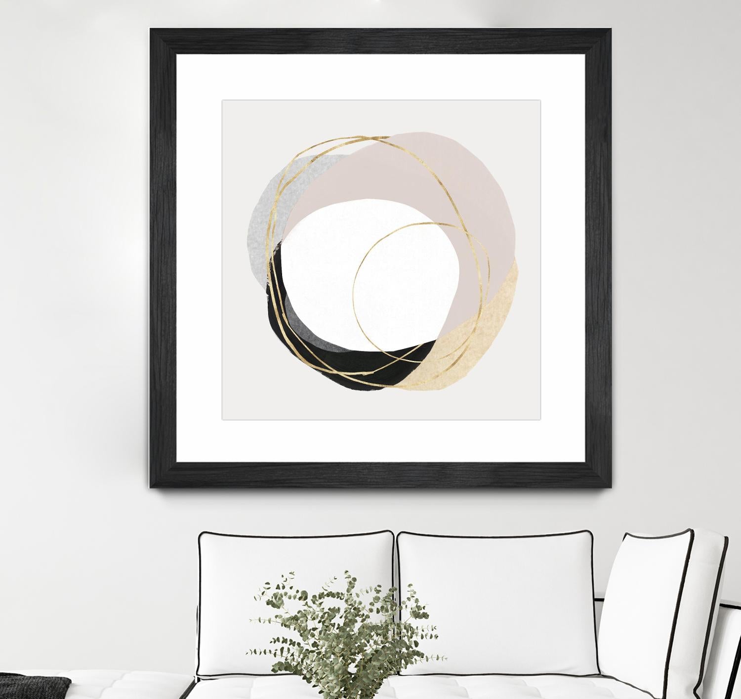 Ring of Gold II by PI Studio on GIANT ART - gold abstract abstract